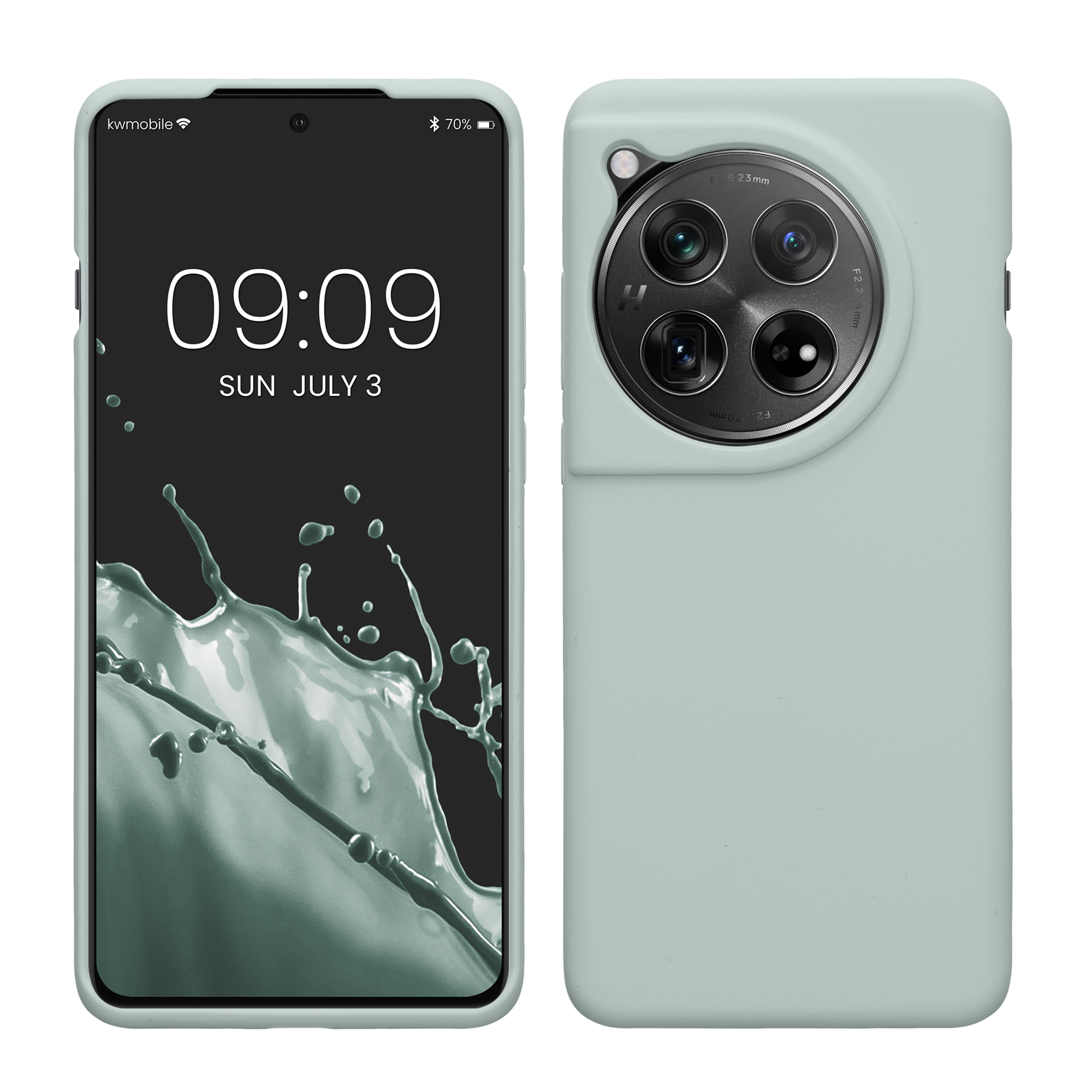 TPU kryt pro OnePlus 12 kwmobile ‑ chladivá mátová
