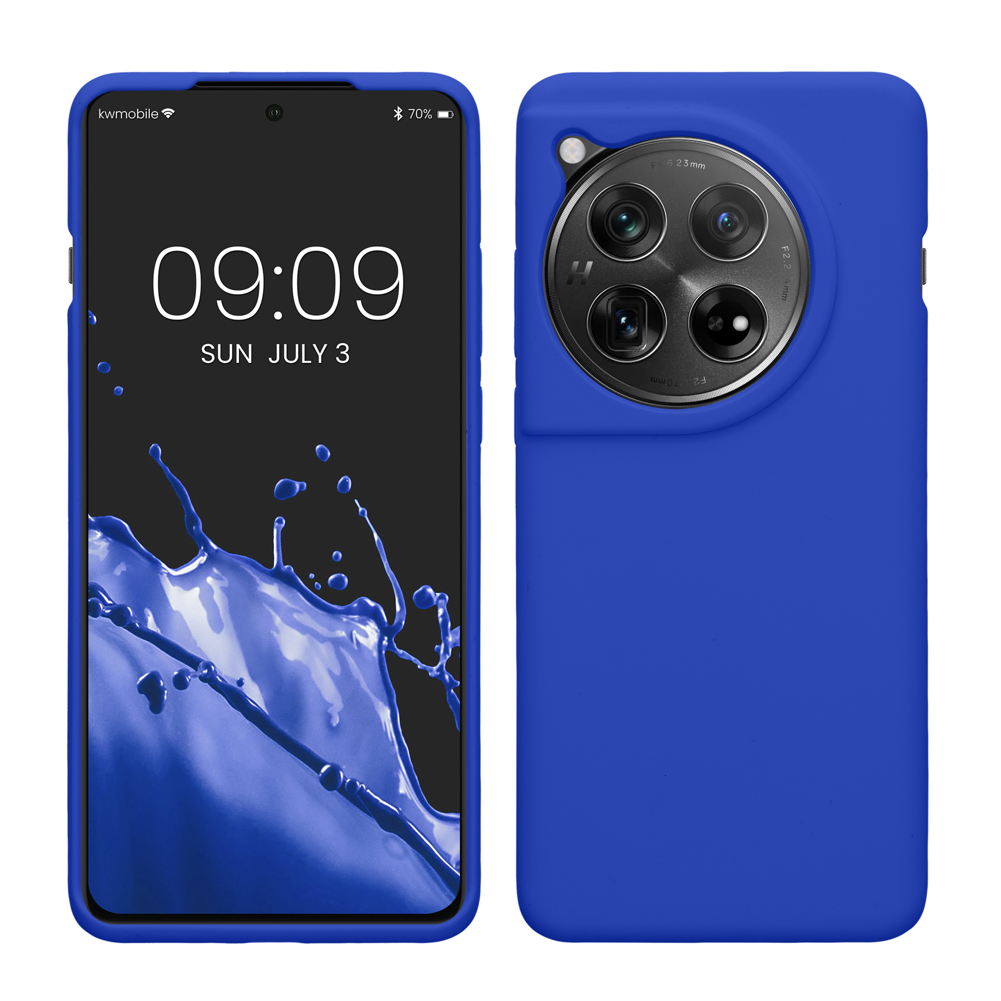 Kryt na mobil OnePlus 12 kwmobile TPU baltická modrý