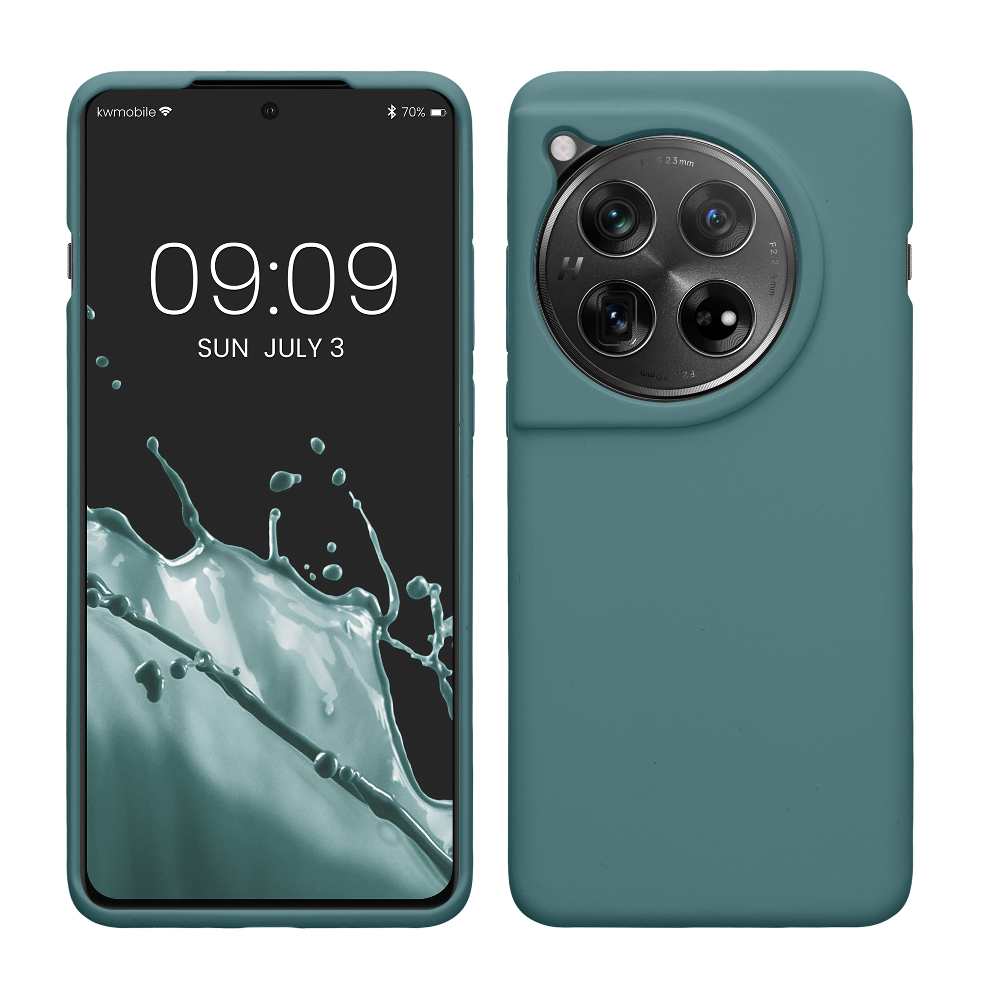 Kryt na mobil OnePlus 12 kwmobile TPU arktická noc