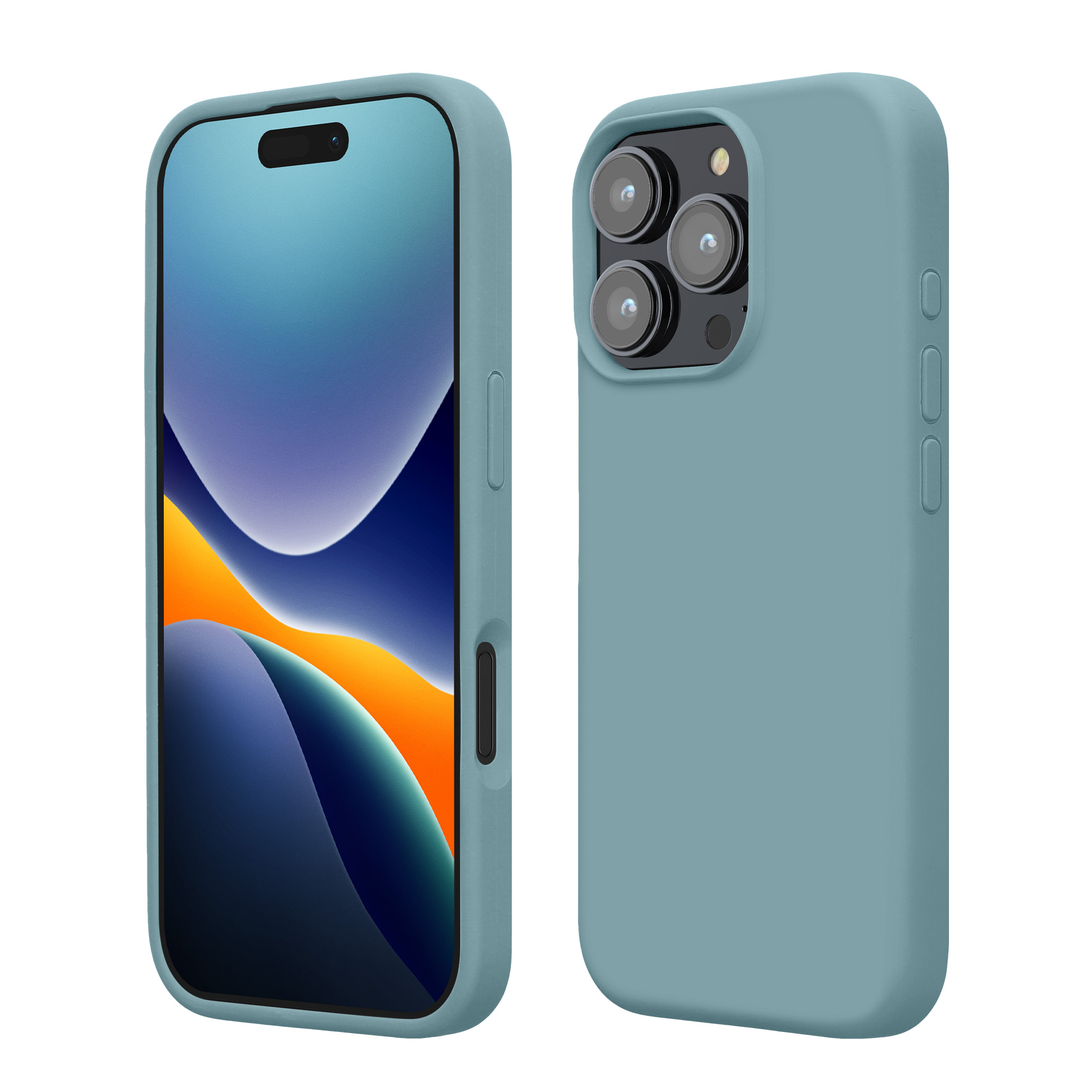 Pouzdro pro Apple iPhone 16 Pro kwmobile silikonové - antický kámen
