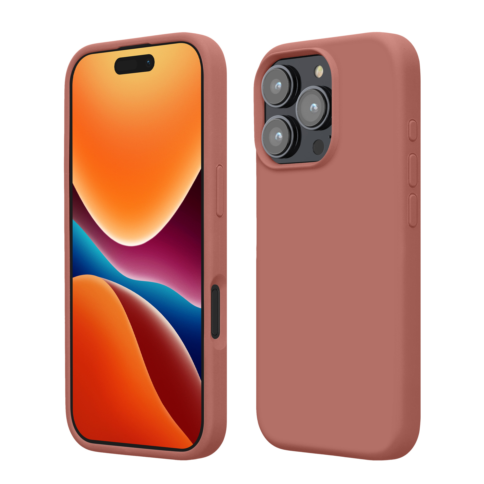 Silikonový kryt na mobil Apple iPhone 16 Pro kwmobile - Winter Rose