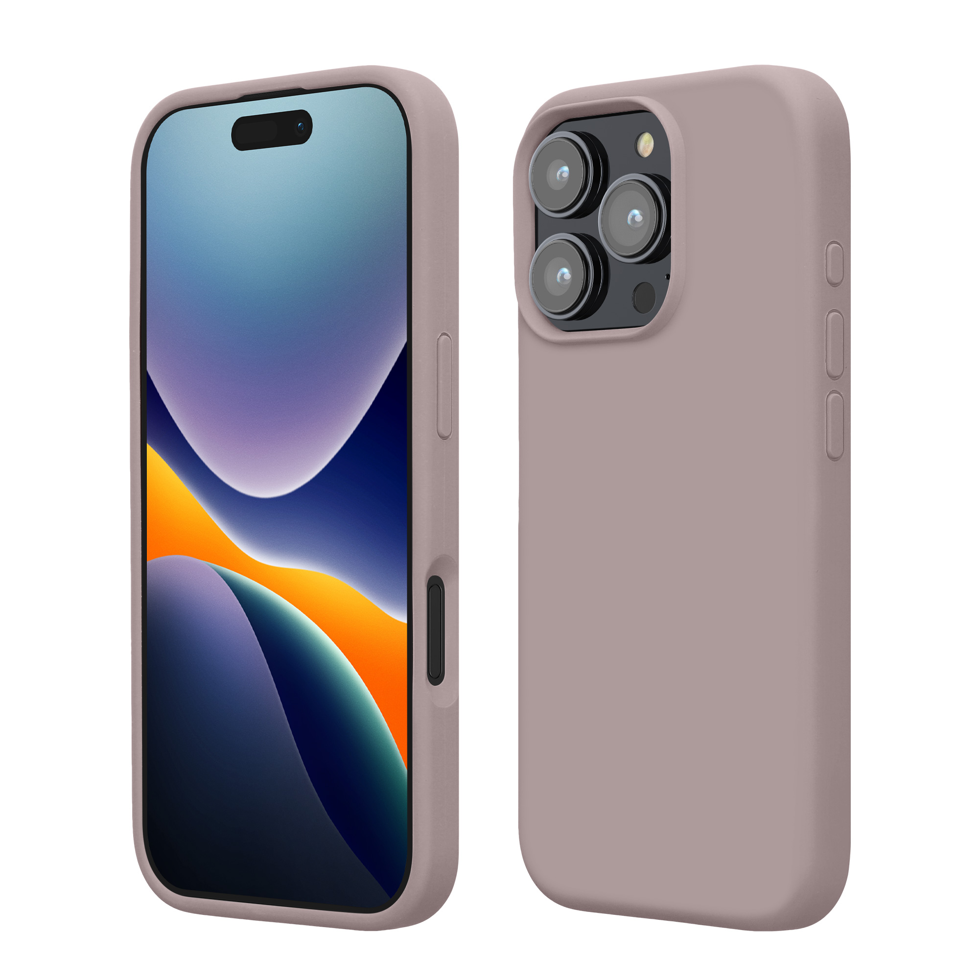 Silikonový kryt na mobil Apple iPhone 16 Pro kwmobile - fialová