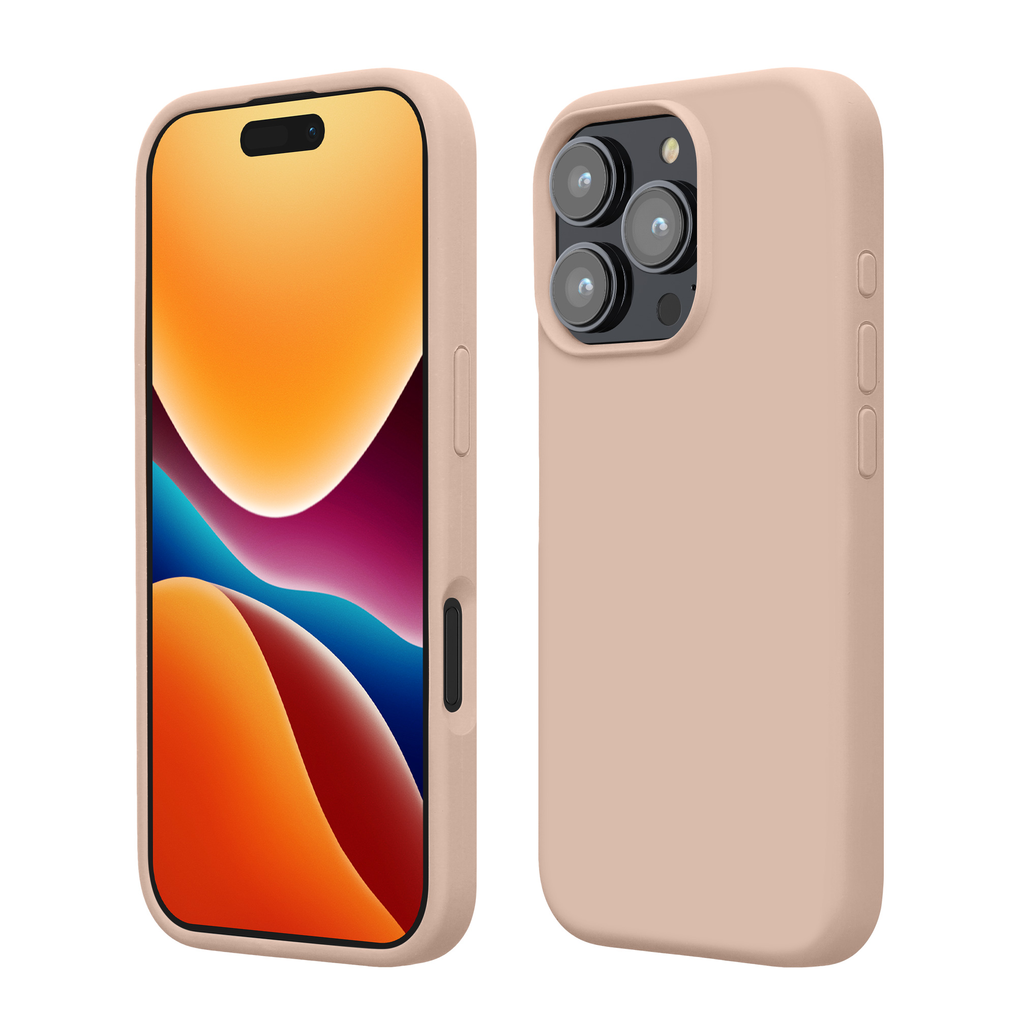 Silikonový kryt na mobil Apple iPhone 16 Pro Max kwmobile - Coconut Swirl