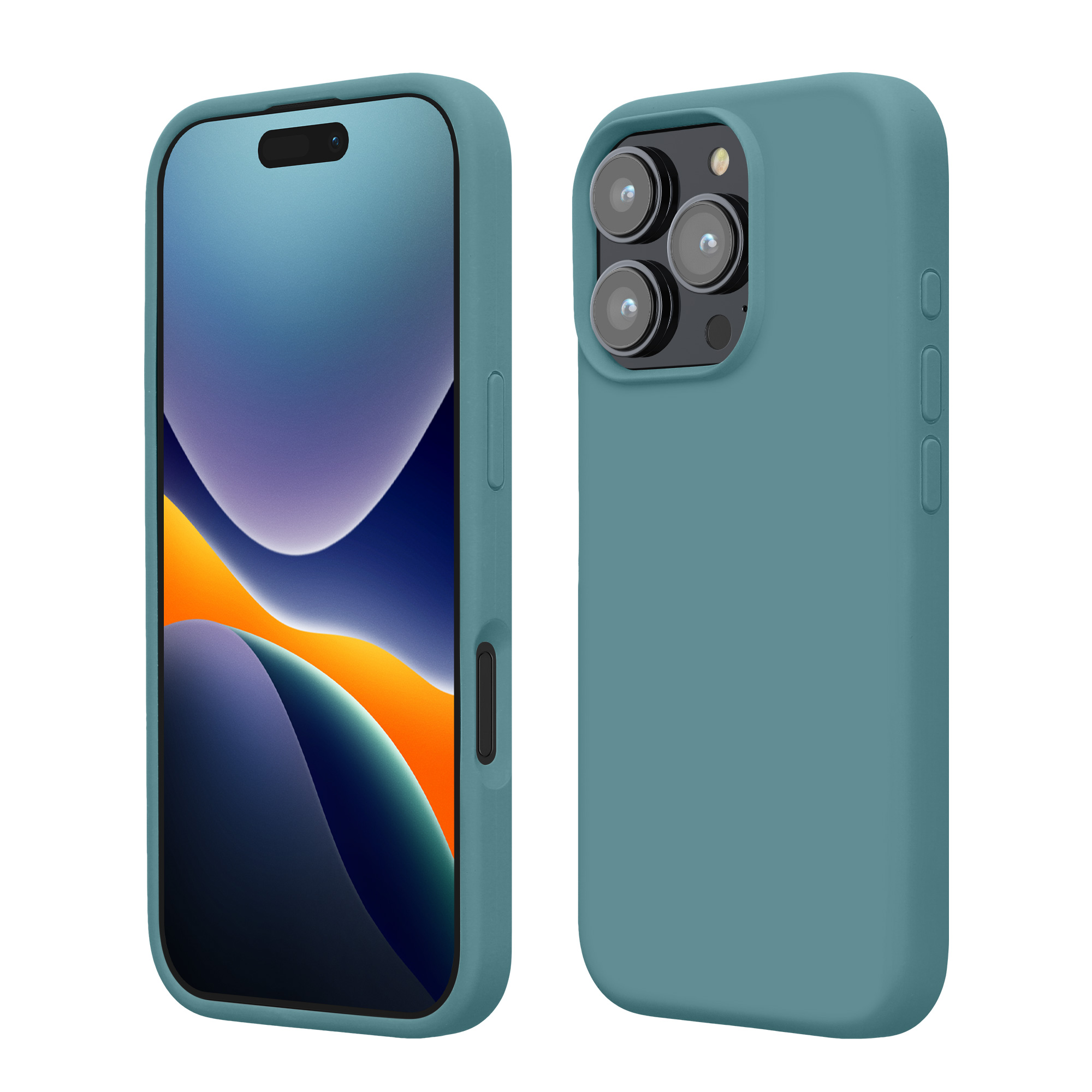 Silikonový kryt na mobil Apple iPhone 16 Pro Max kwmobile - Antique Stone