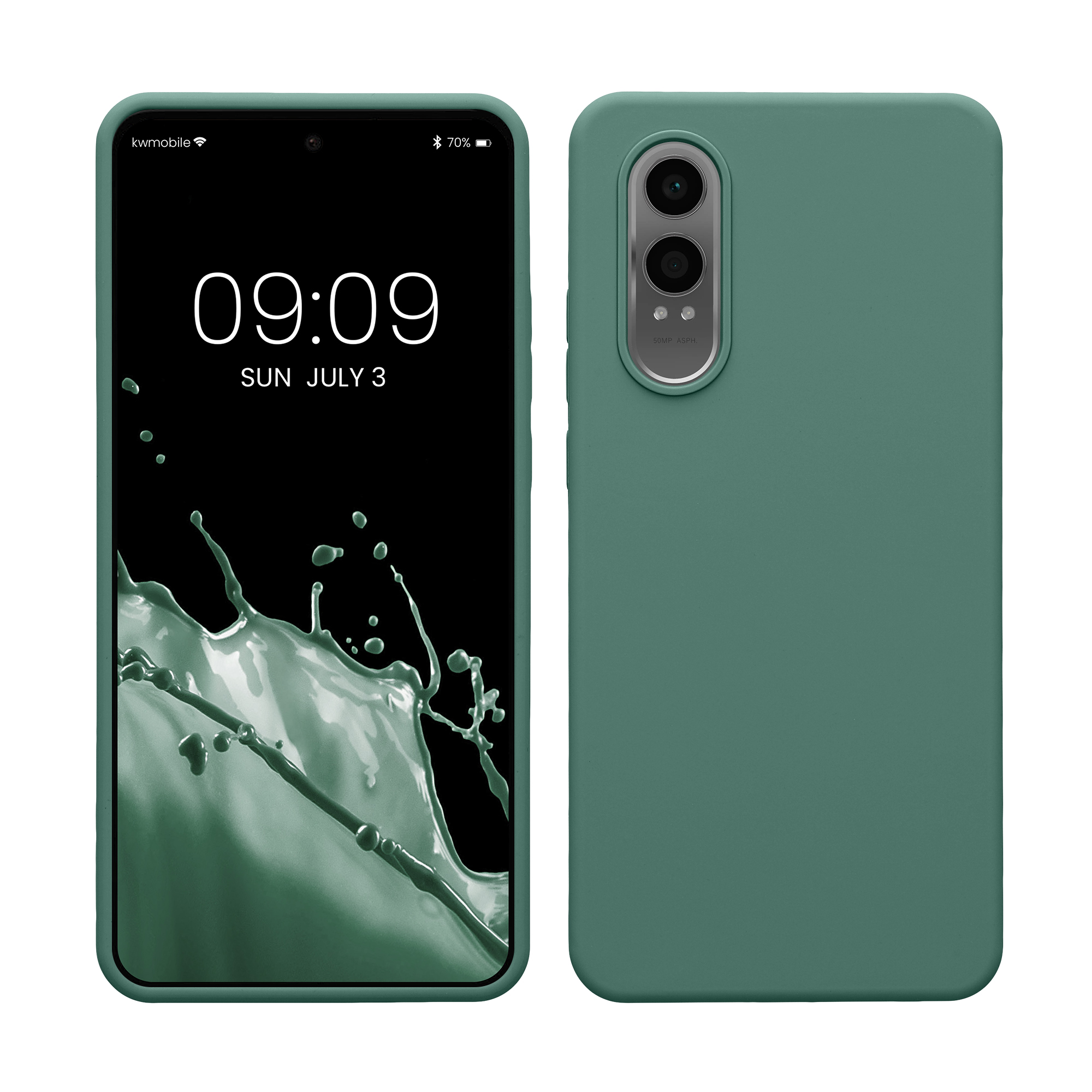 Kryt kwmobile pro OnePlus Nord CE 4 Lite 5G, lesní zelená