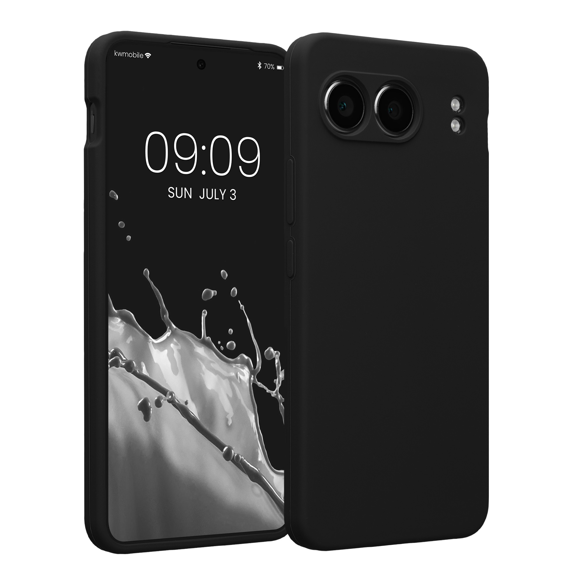 Kwmobile Silikonový kryt OnePlus Nord 4 5G černá