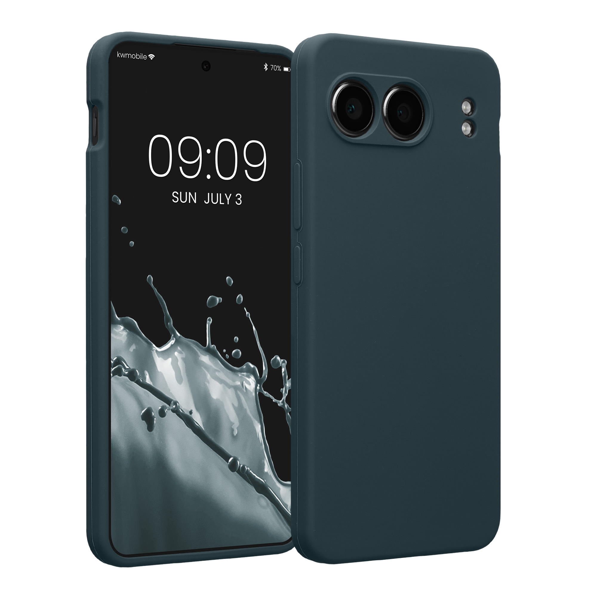 Kwmobile Silikonový kryt OnePlus Nord 4 5G tmavě šedá