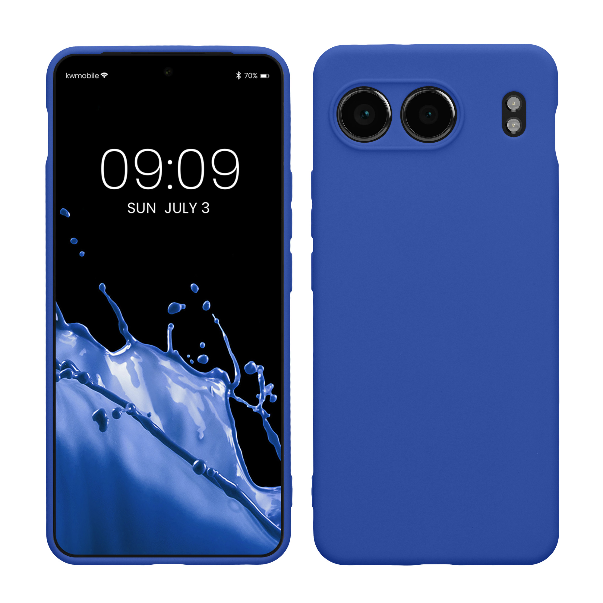 Kwmobile Silikonový kryt OnePlus Nord 4 5G baltsky modrá