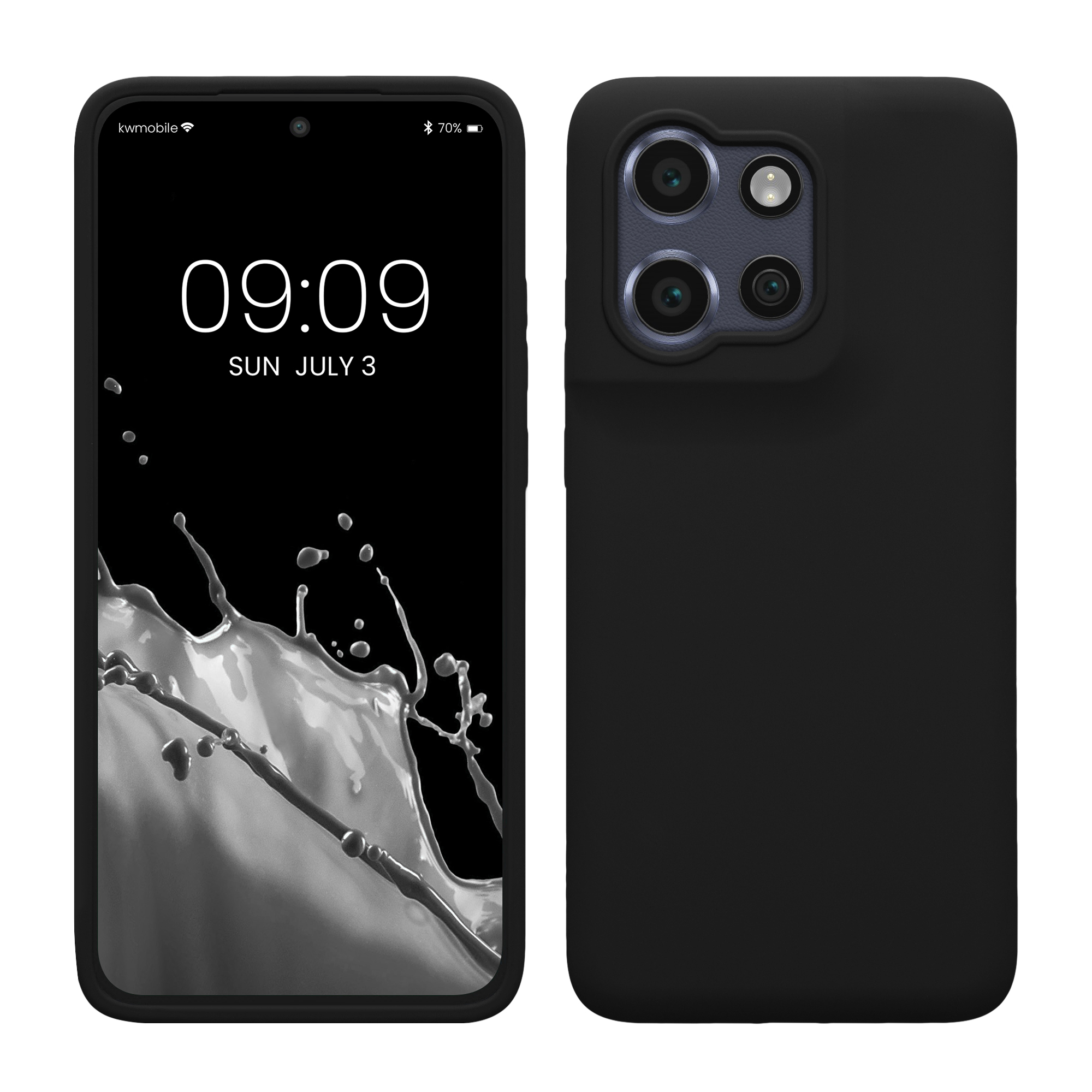 Kryt na mobil Motorola Edge 60 Neo / Edge 50 Neo / ThinkPhone 25 kwmobile TPU černá
