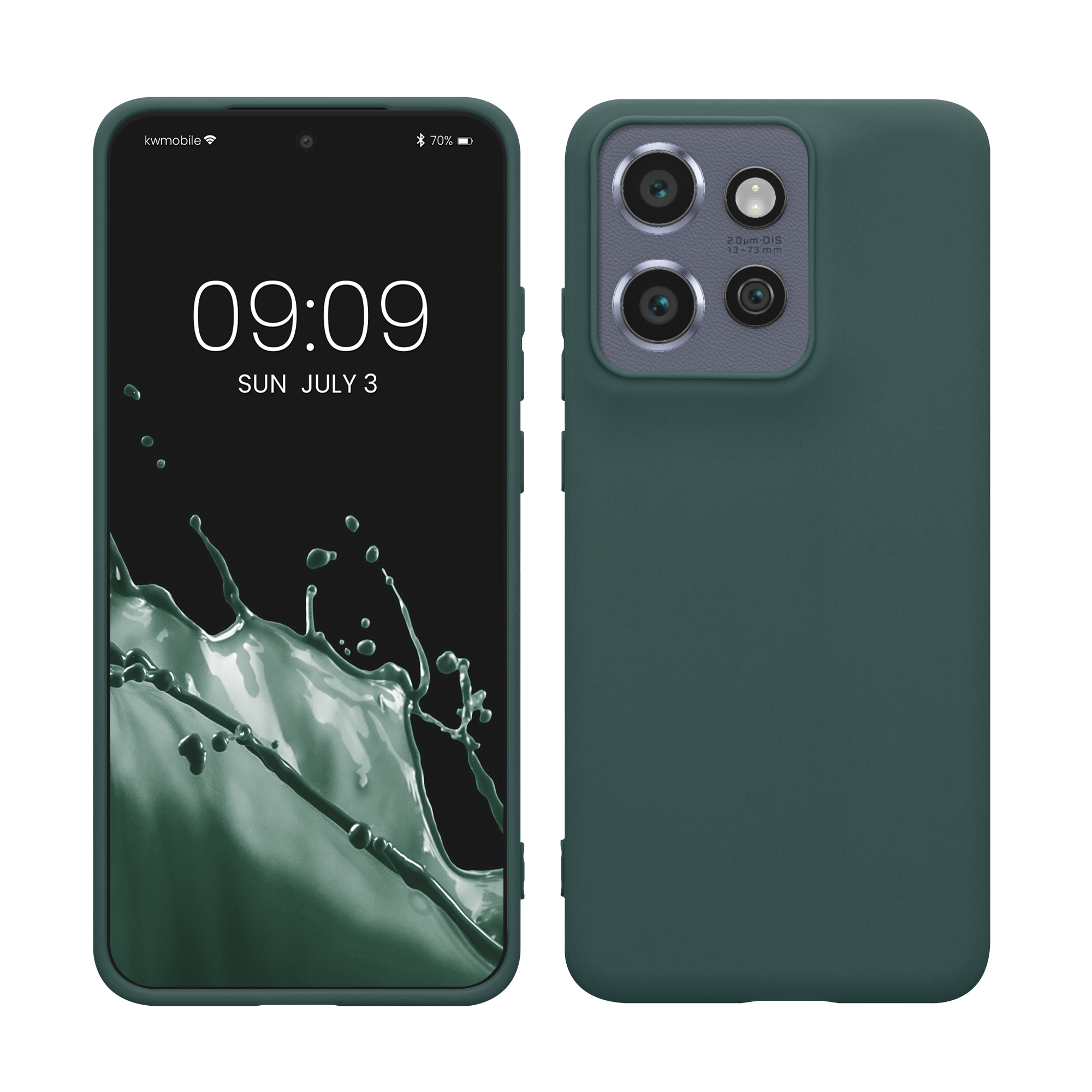 Kryt na mobil Motorola Edge 60 Neo / Edge 50 Neo / ThinkPhone 25 kwmobile TPU modro-zelená
