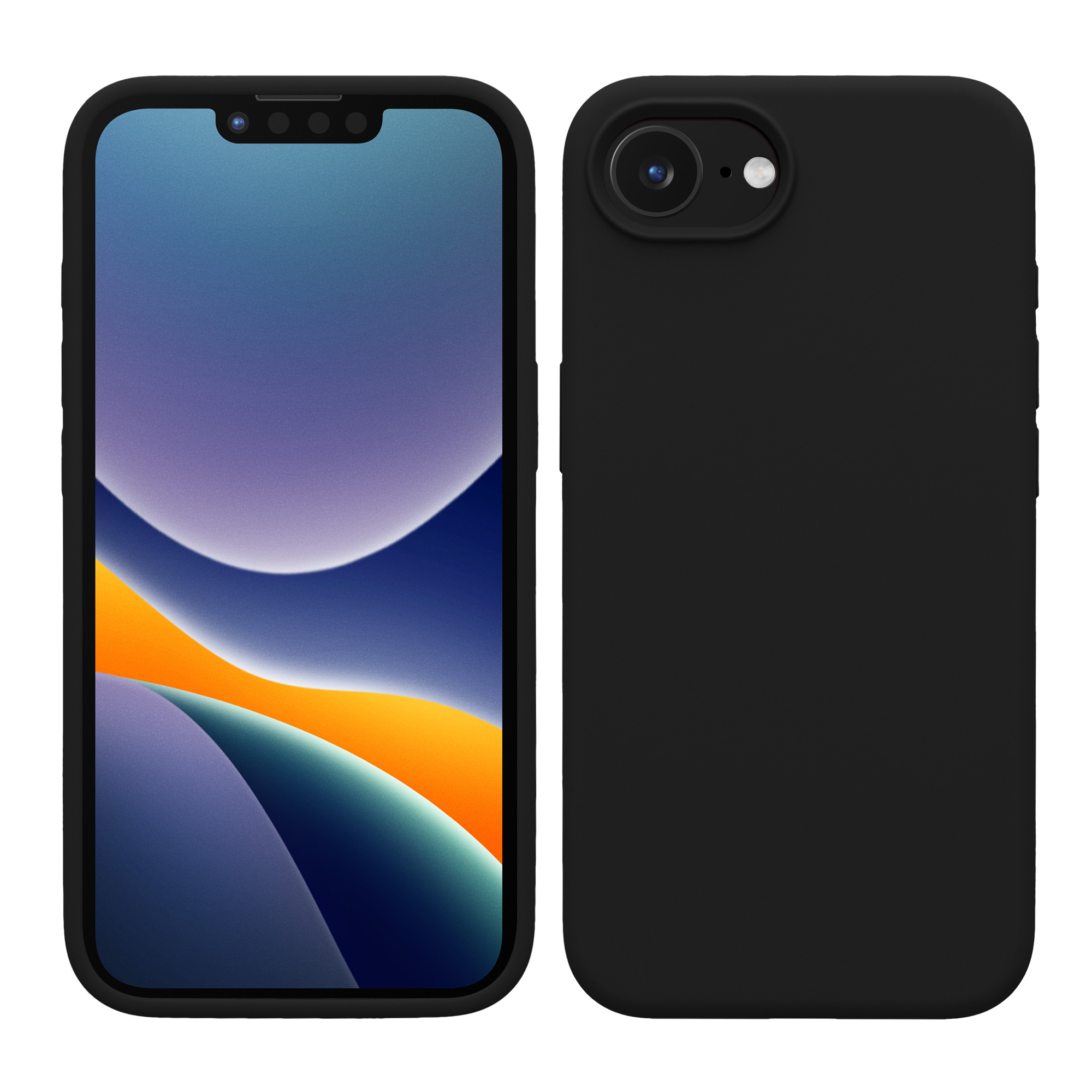 Pouzdro pro Apple iPhone 17e / iPhone 16e kwmobile silikonové - černá