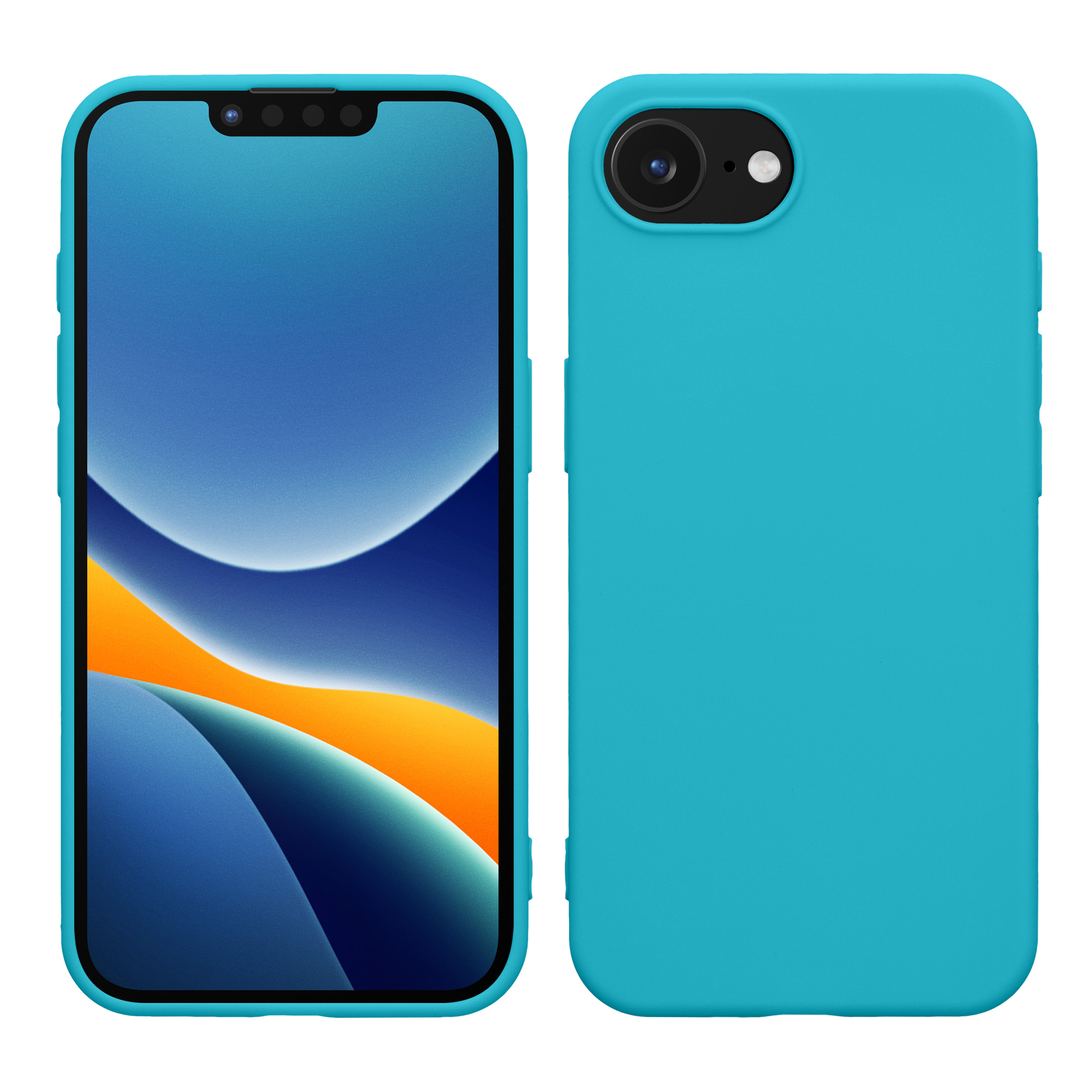 Pouzdro pro Apple iPhone 17e / iPhone 16e kwmobile TPU - ledově modrá