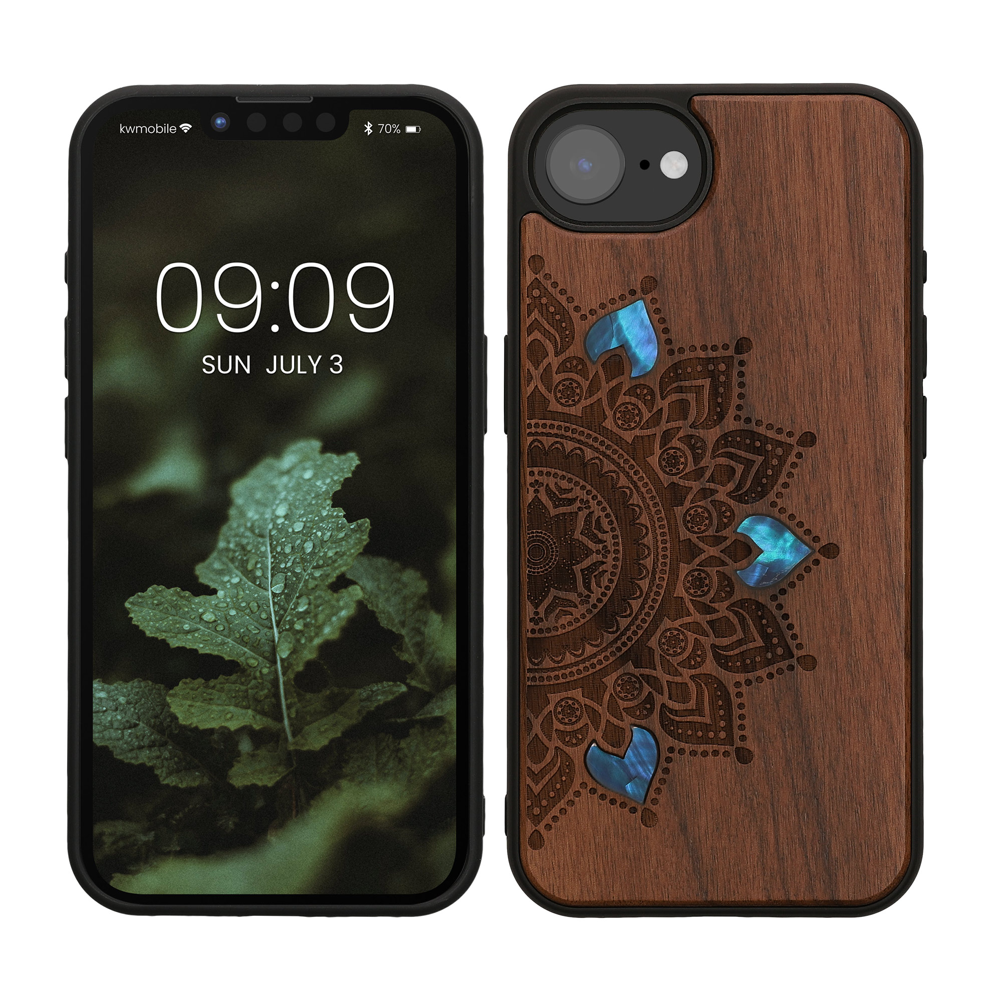 Silikonový kryt kwmobile pro Apple iPhone 17e / iPhone 16e - hnědá