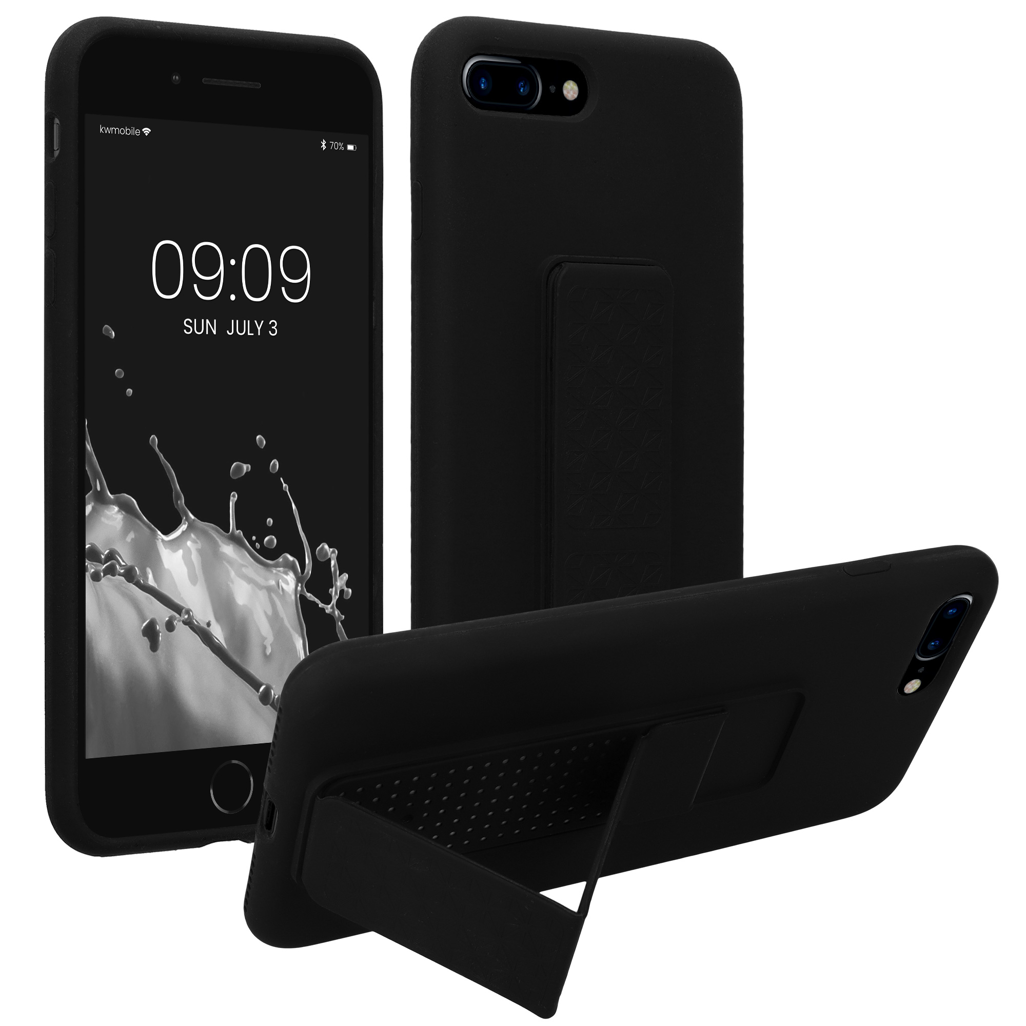 Silikonový kryt kwmobile pro Apple iPhone 7 Plus / iPhone 8 Plus - černá