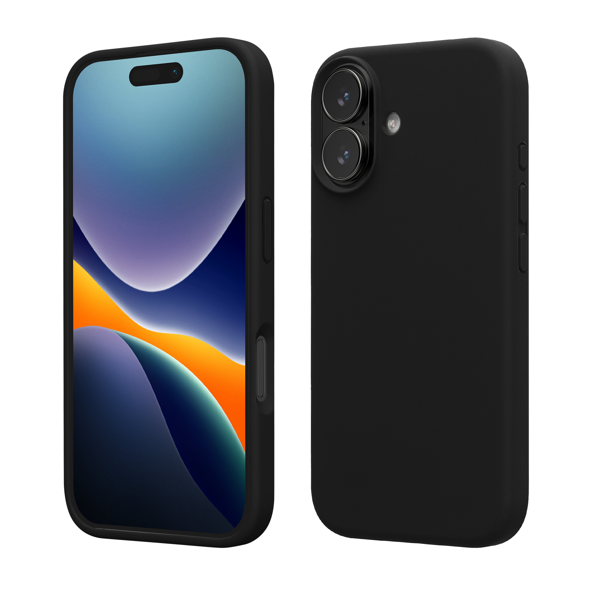 Pouzdro pro Apple iPhone 17 kwmobile silikonové - černá