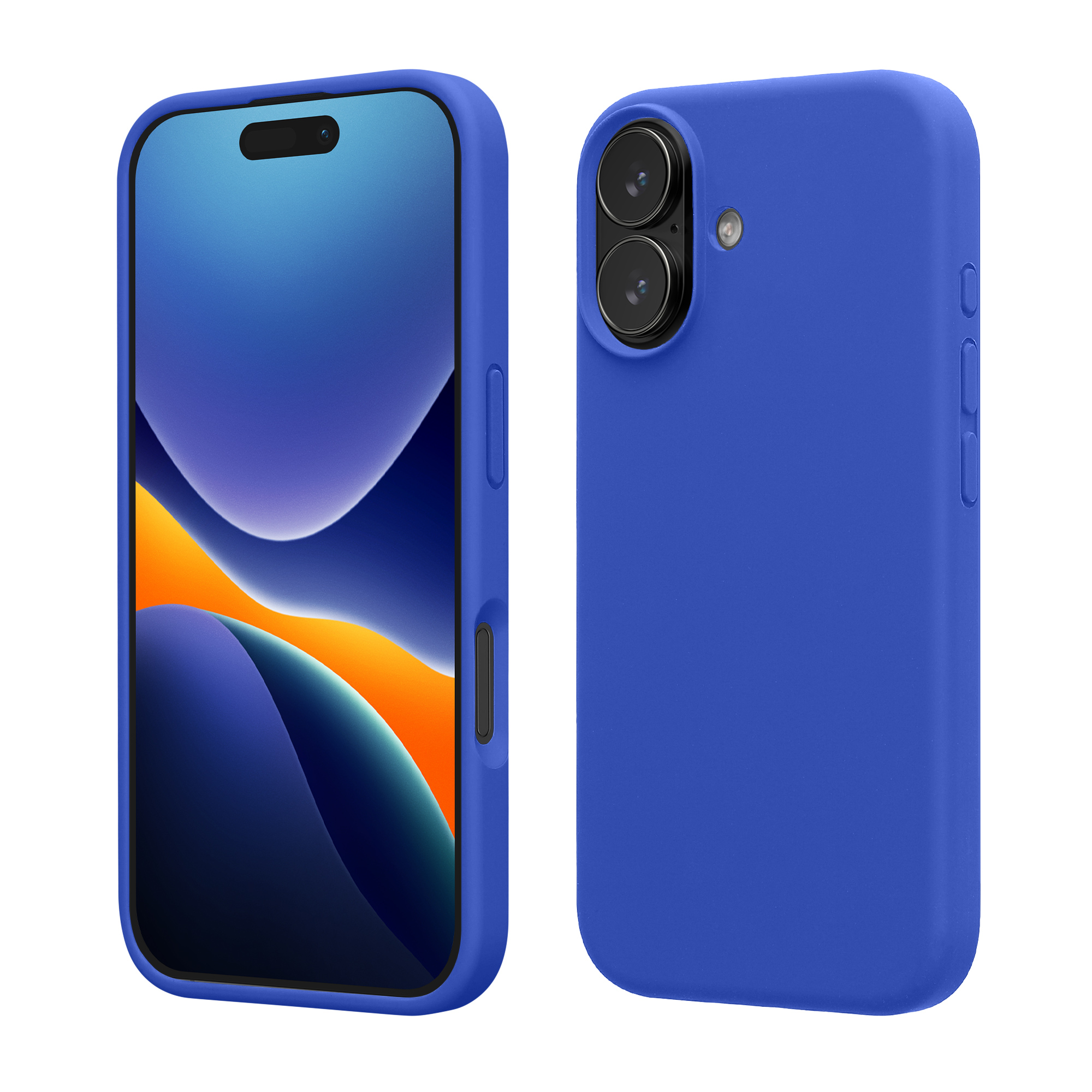 Silikonový kryt Kwmobile pro iPhone 17 - baltsky modrá