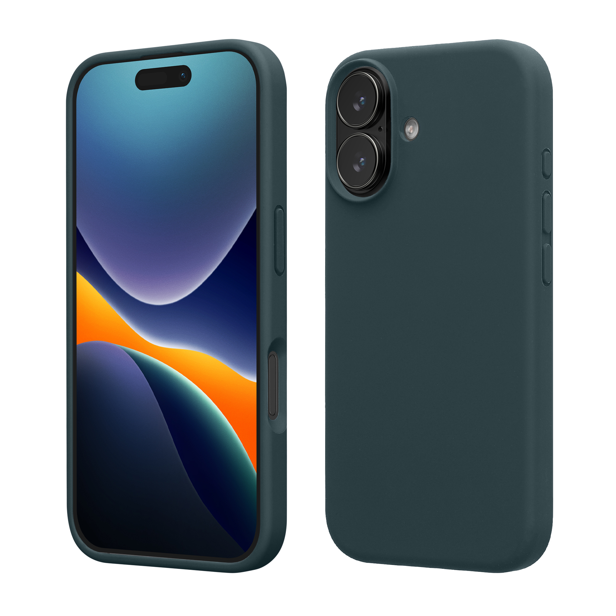 Silikonový kryt Kwmobile pro iPhone 17 - tmavě šedá