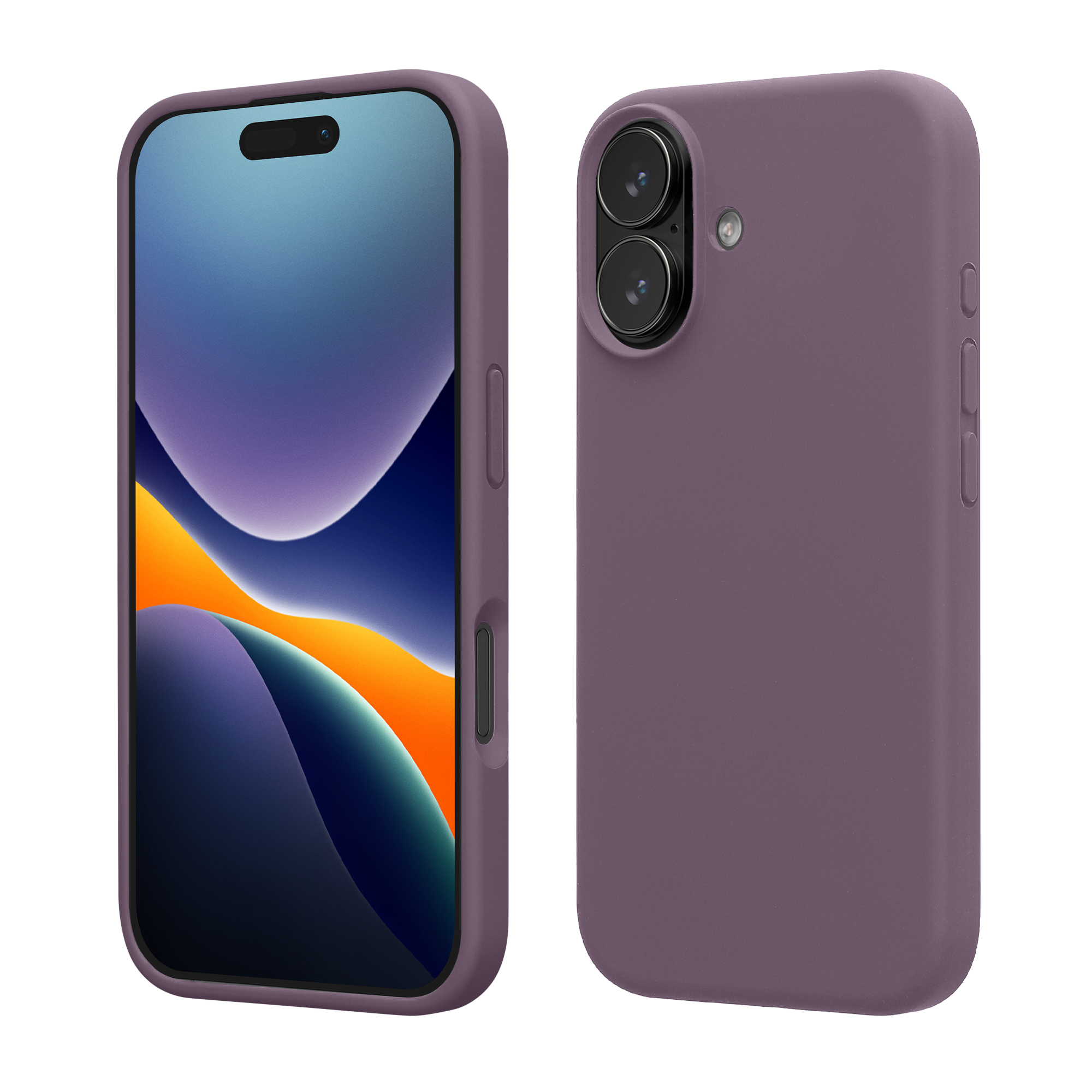 Pouzdro pro Apple iPhone 17 kwmobile silikonové - pastelová kosatcová
