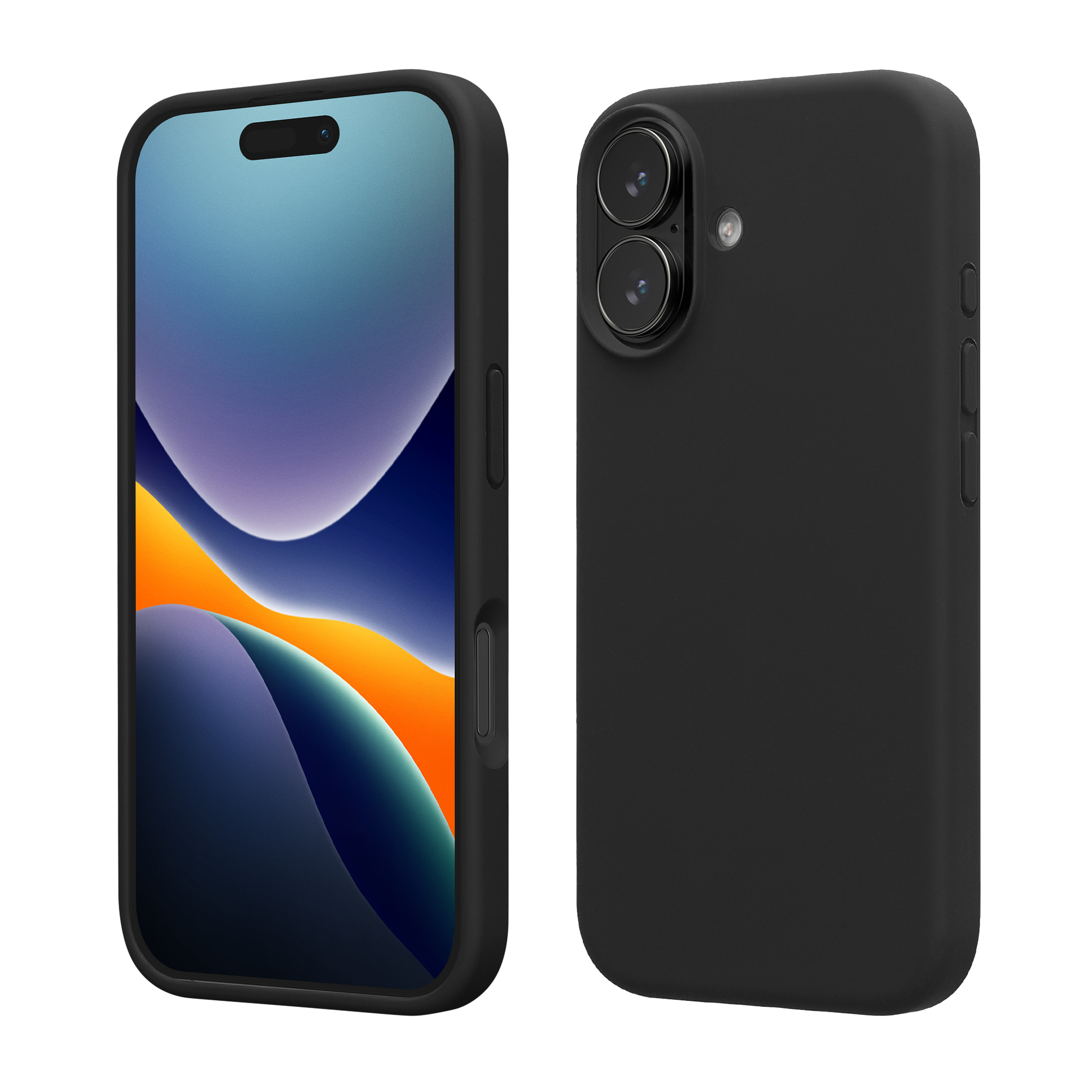 Pouzdro pro Apple iPhone 17 kwmobile silikonové - matná černá