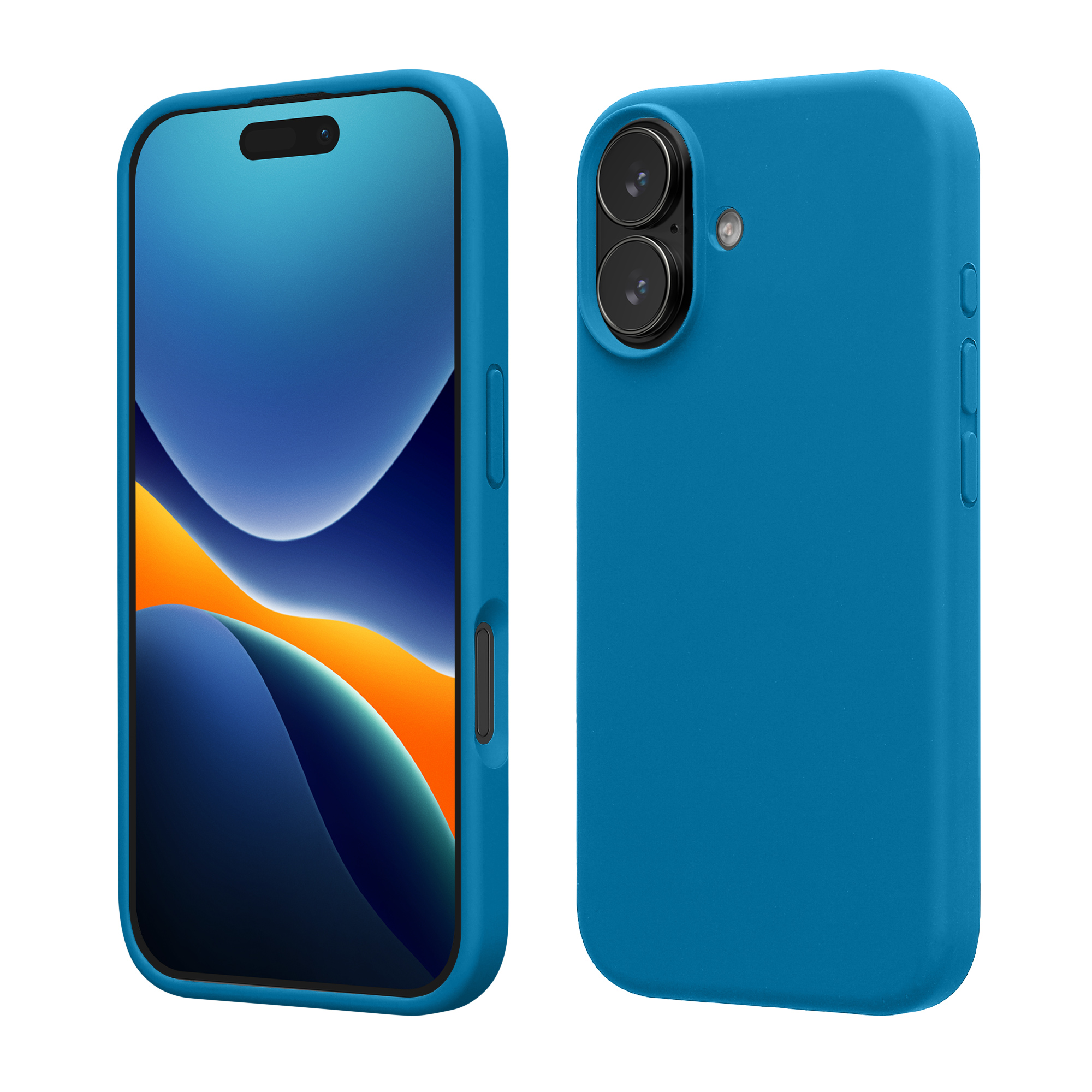 Pouzdro pro Apple iPhone 17 kwmobile silikonové - karibská modrá