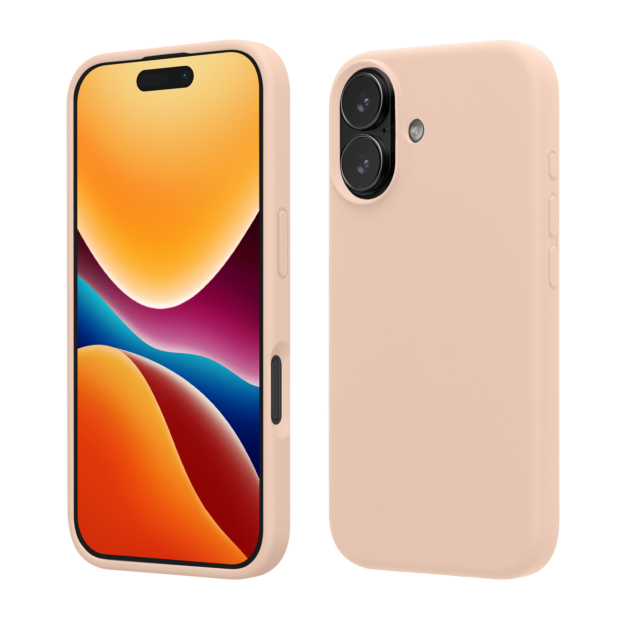 Pouzdro pro Apple iPhone 17 kwmobile silikonové - kokosová