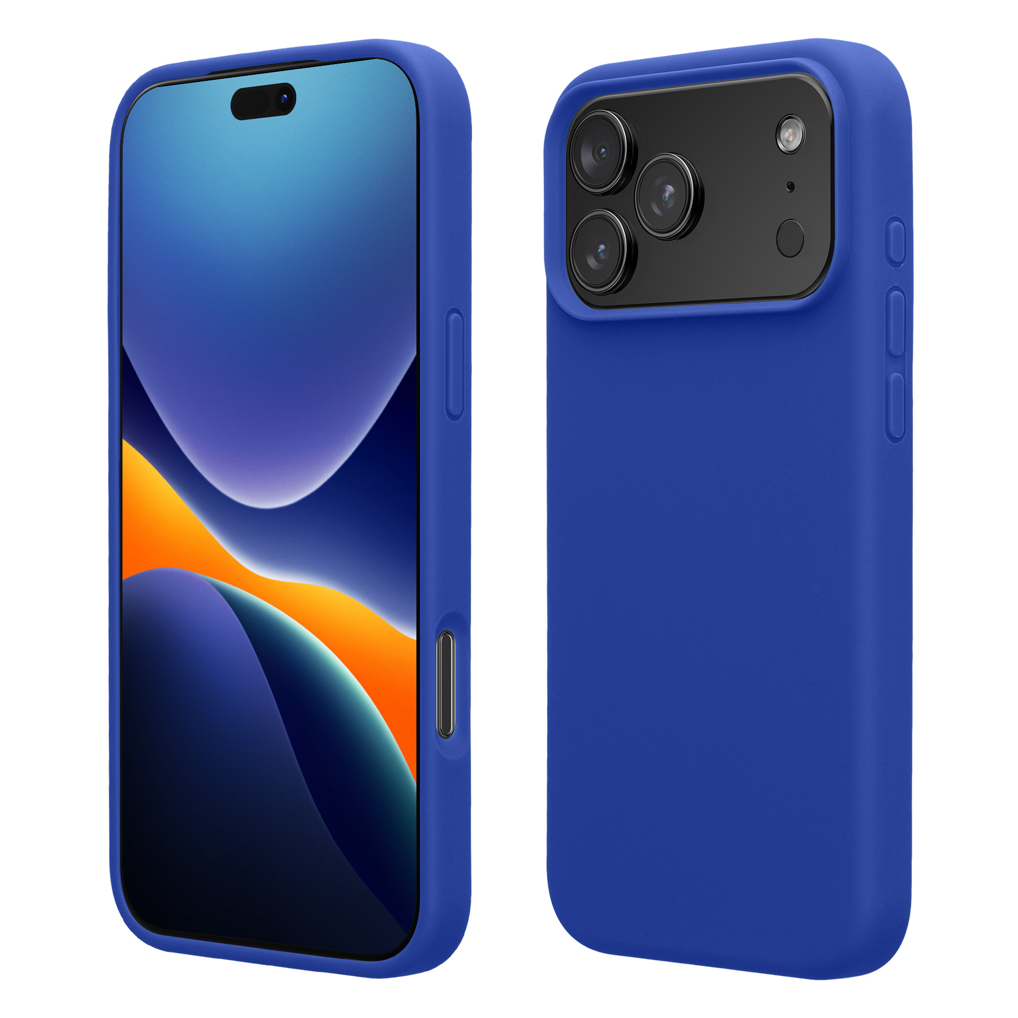 Silikonový kryt Kwmobile pro iPhone 17 Pro Max - baltsky modrá