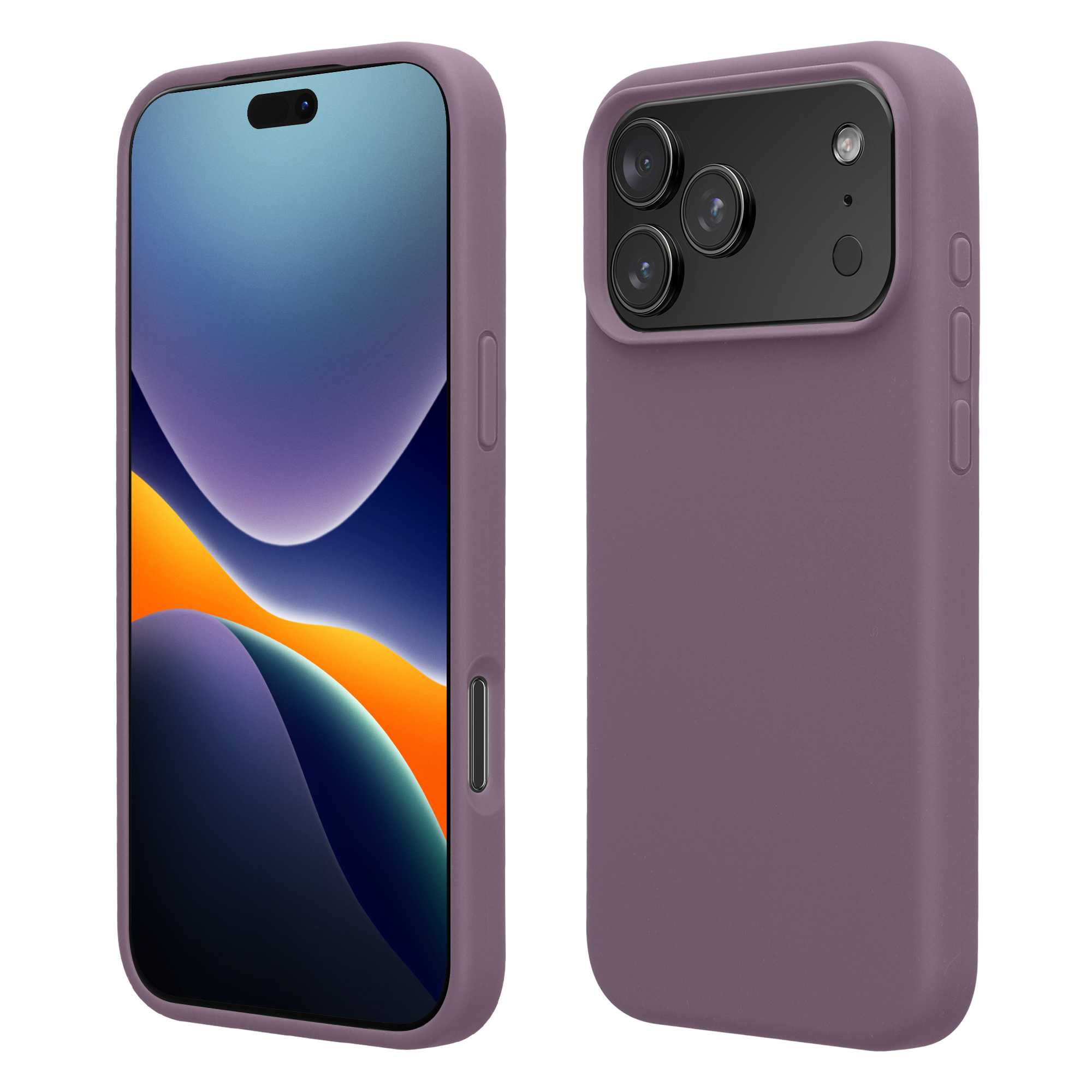 Pouzdro pro Apple iPhone 18 Pro Max / iPhone 17 Pro Max kwmobile silikonové - pastelová kosatcová