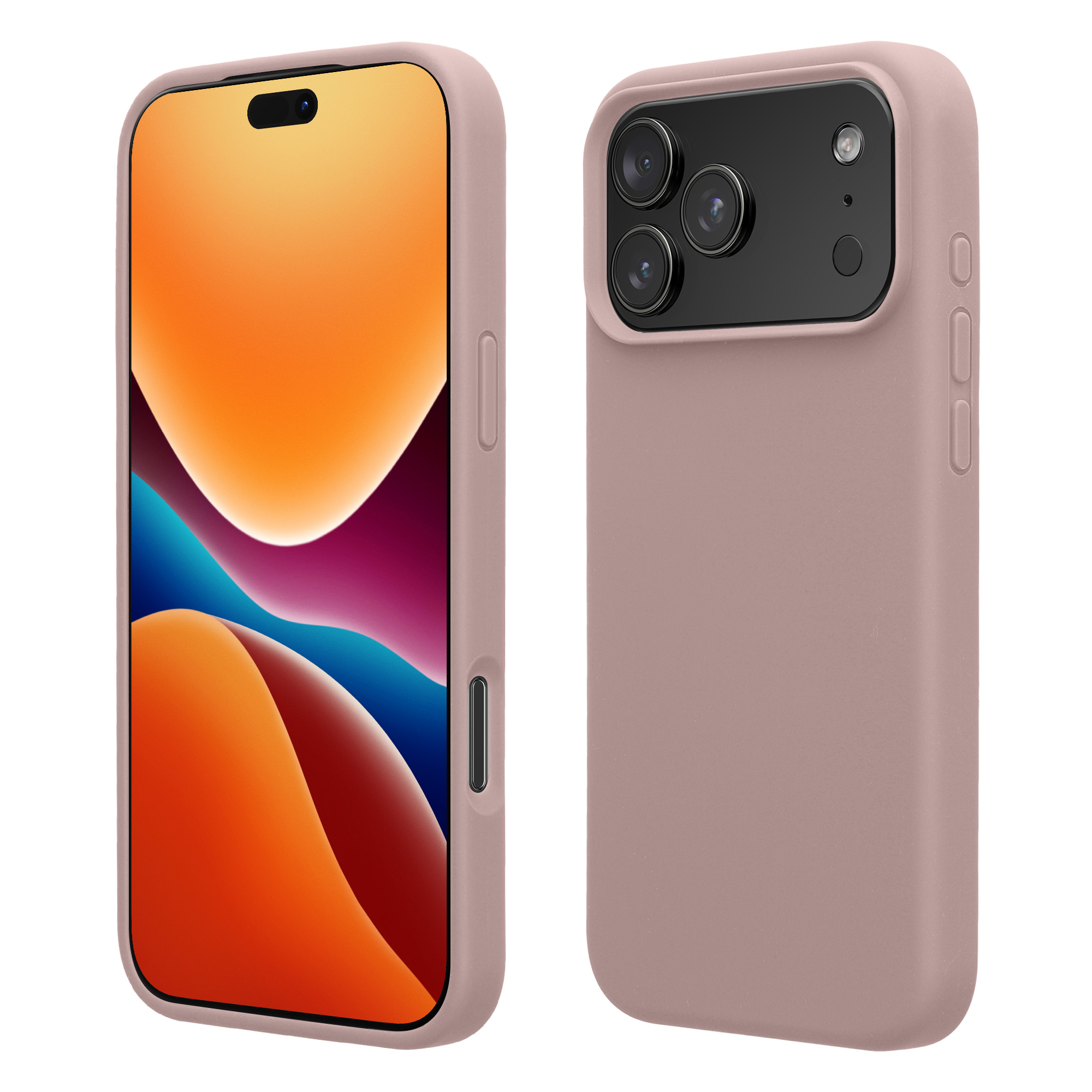 Pouzdro pro Apple iPhone 18 Pro Max / iPhone 17 Pro Max kwmobile silikonové - světle lila