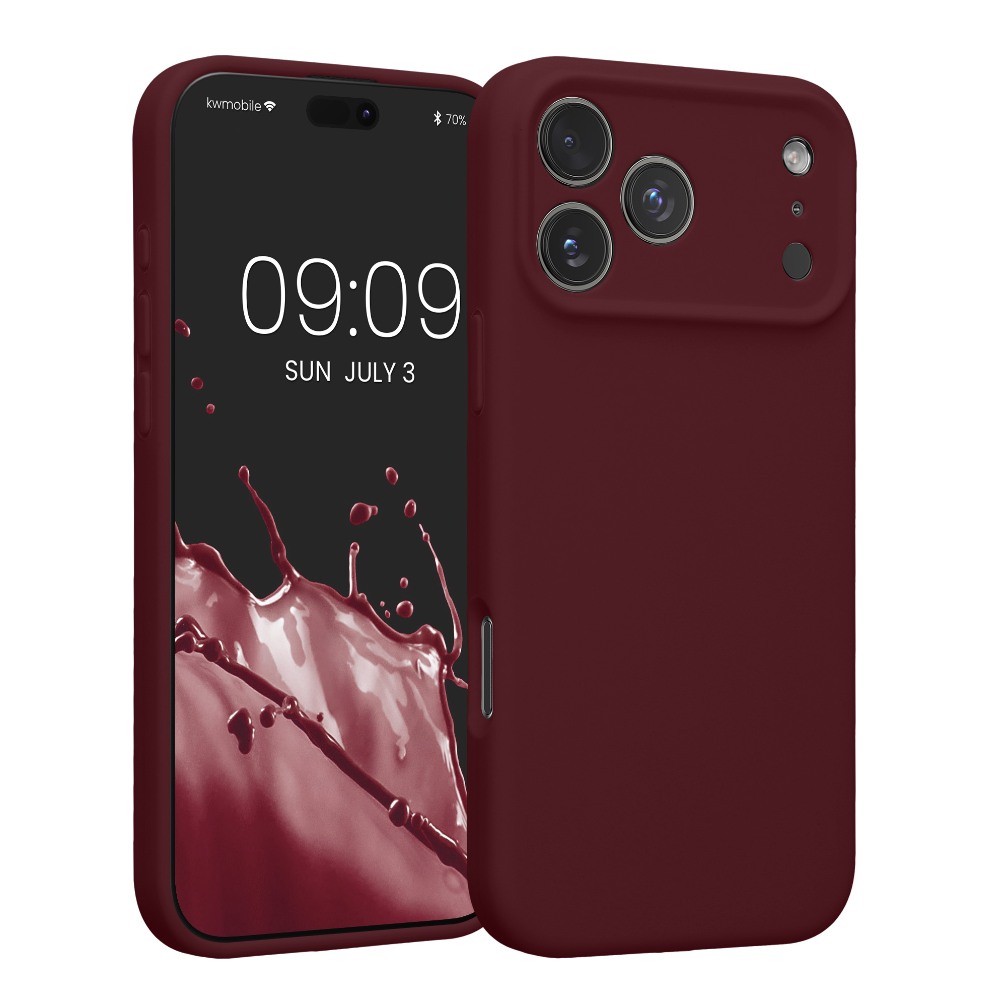 Kryt na mobil Apple iPhone 18 Pro Max / 17 Pro Max - kwmobile, vínově fialový