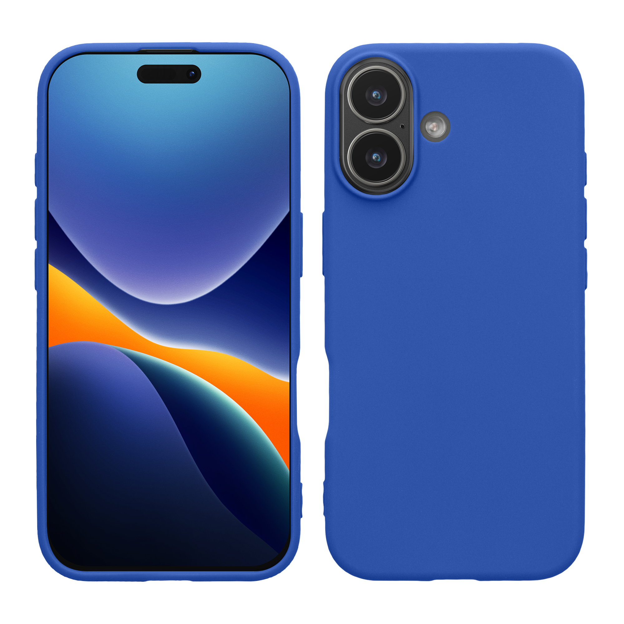 Silikonový kryt Kwmobile pro iPhone 17 - baltsky modrá