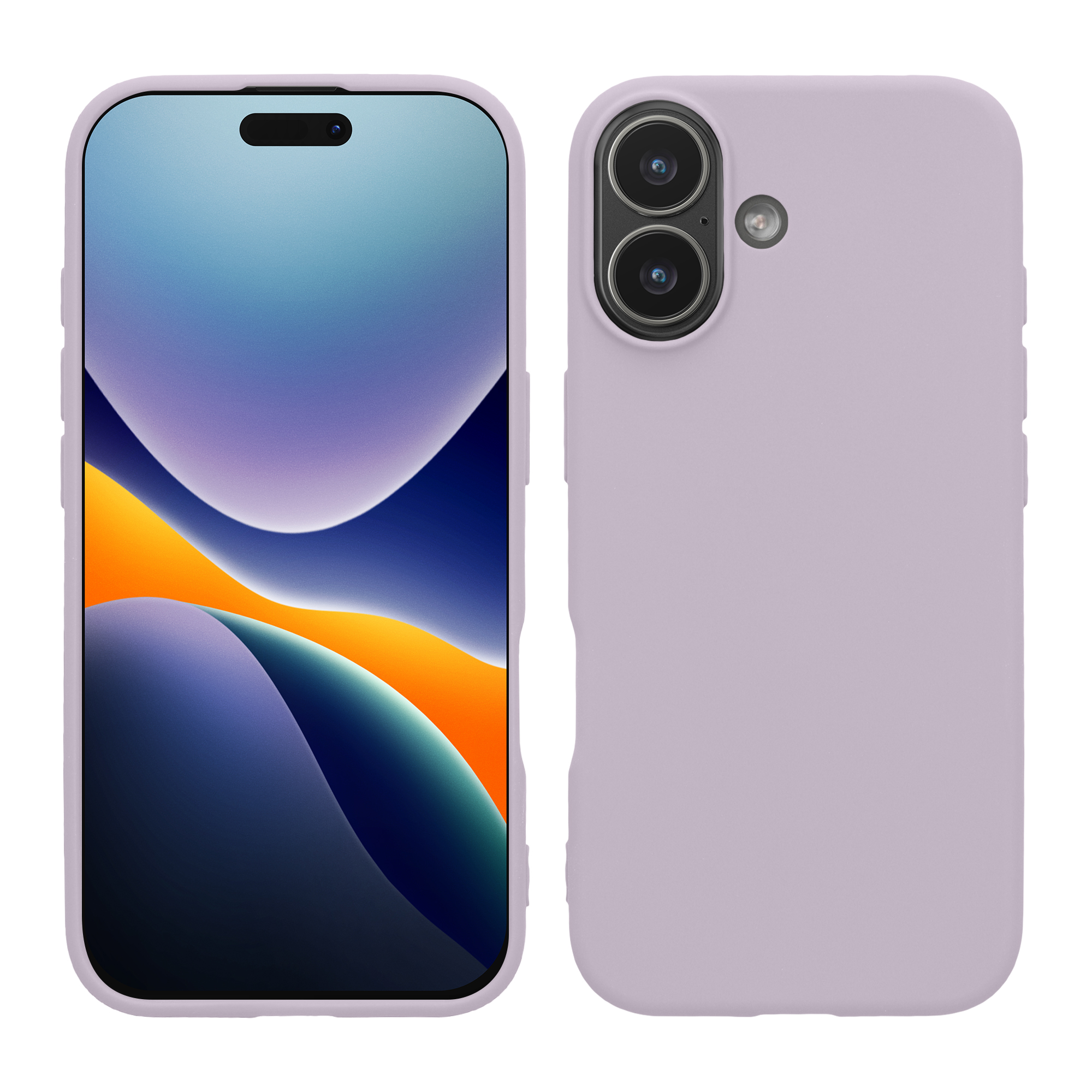 Pouzdro pro iPhone 17 kwmobile tenké silikonové - levandulová