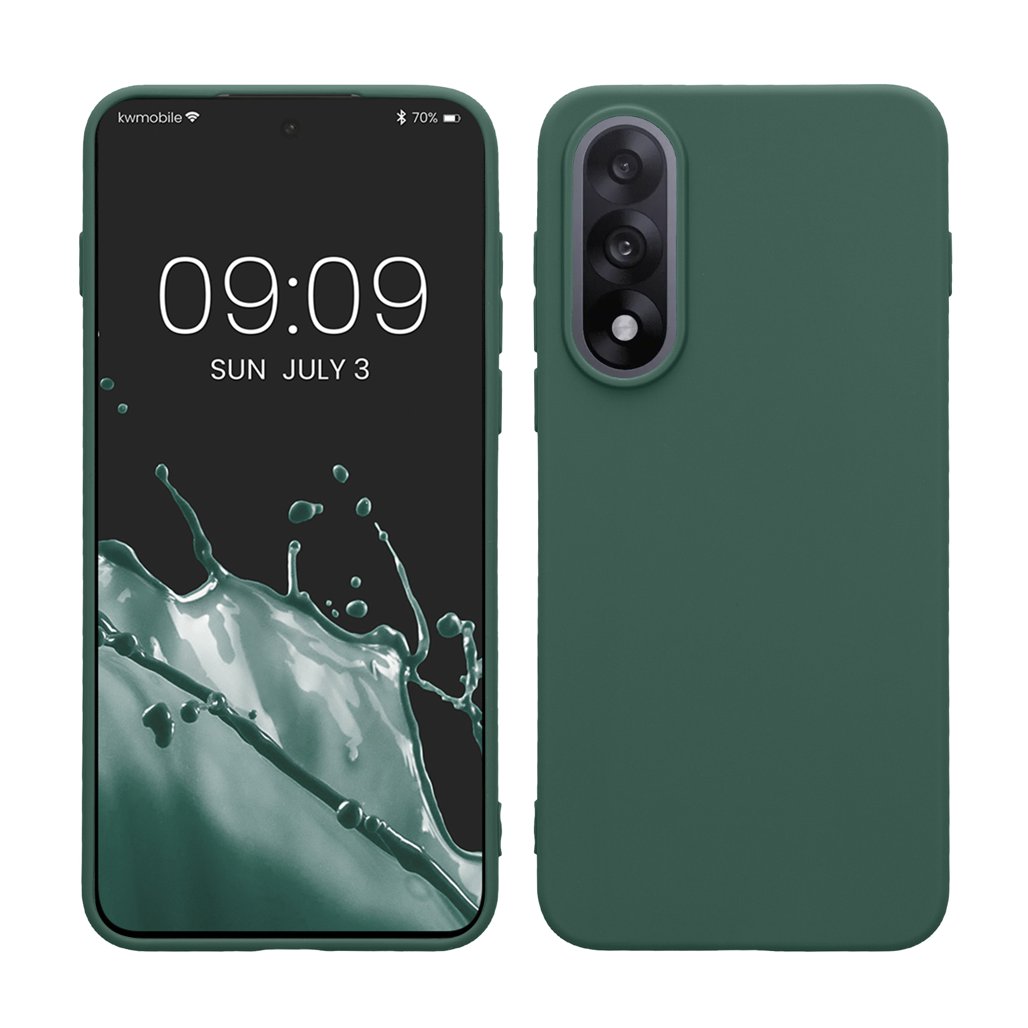 Kryt kwmobile pro OnePlus Nord 5, lesní zelená