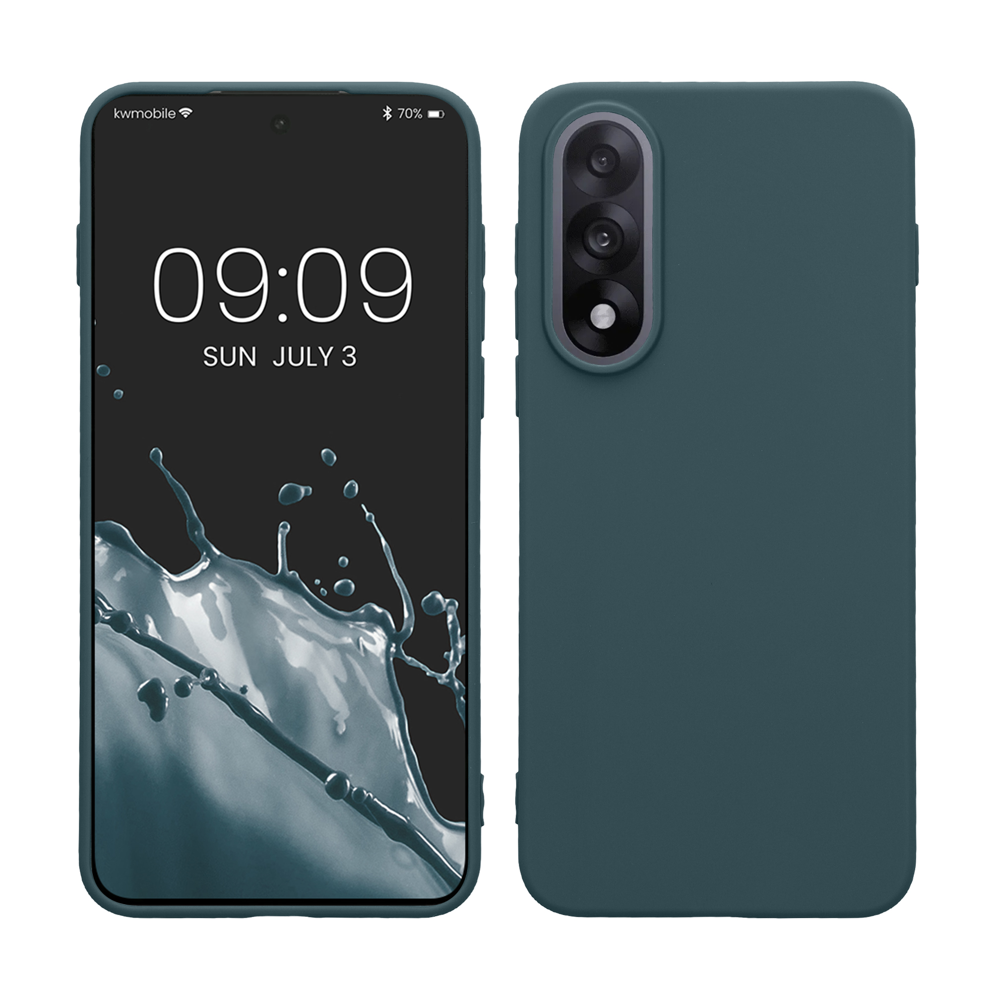 Kryt kwmobile pro OnePlus Nord 5, tmavě šedá