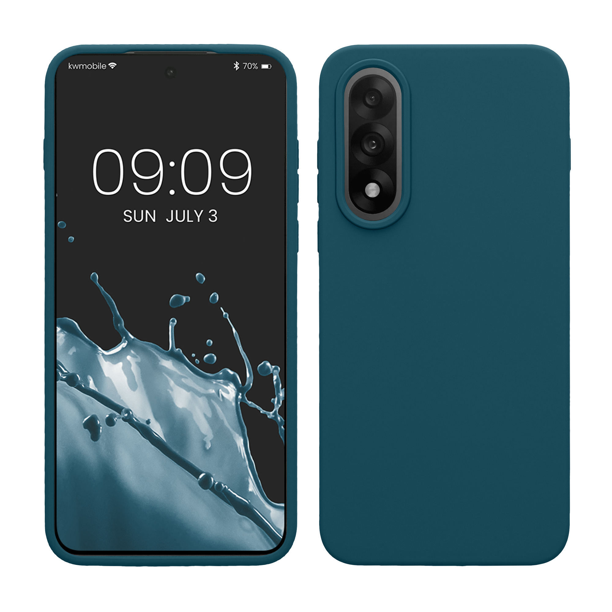Kryt kwmobile pro OnePlus Nord 5, matná petrolejová