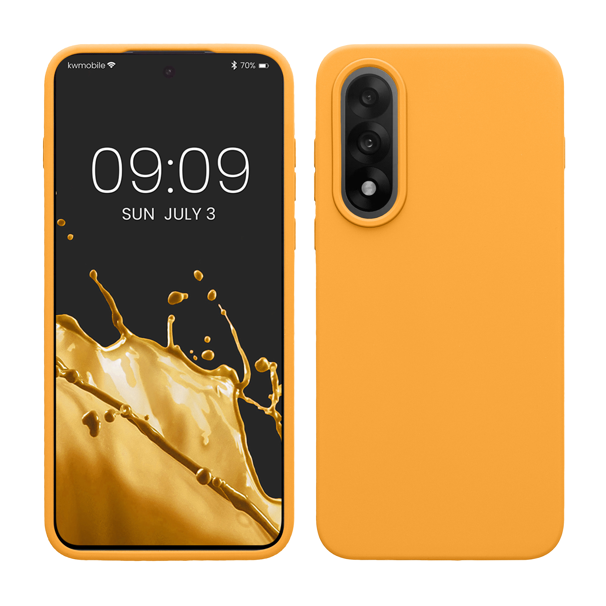 Kryt kwmobile pro OnePlus Nord 5, oranžová