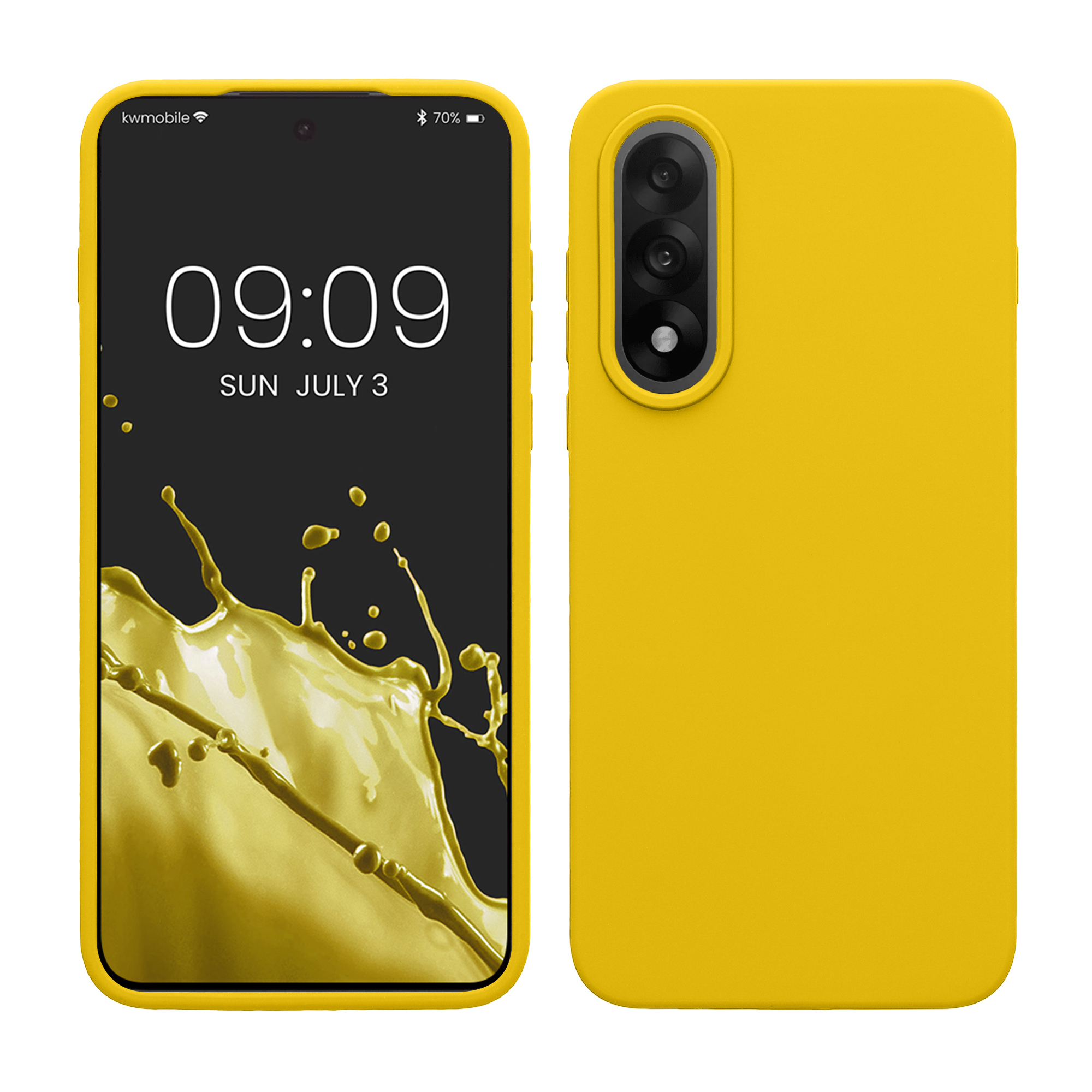 Kryt kwmobile pro OnePlus Nord 5, žlutá
