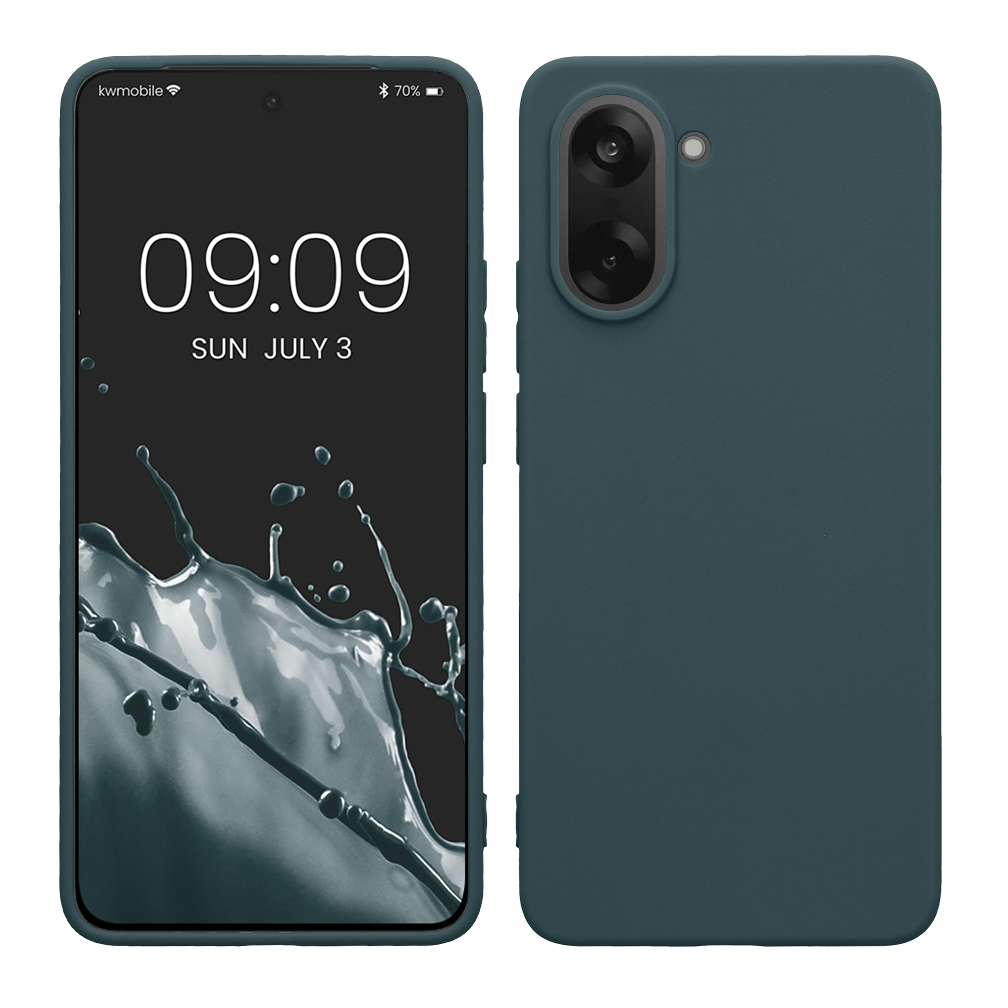 Kryt kwmobile pro OnePlus Nord CE5, tmavě šedá
