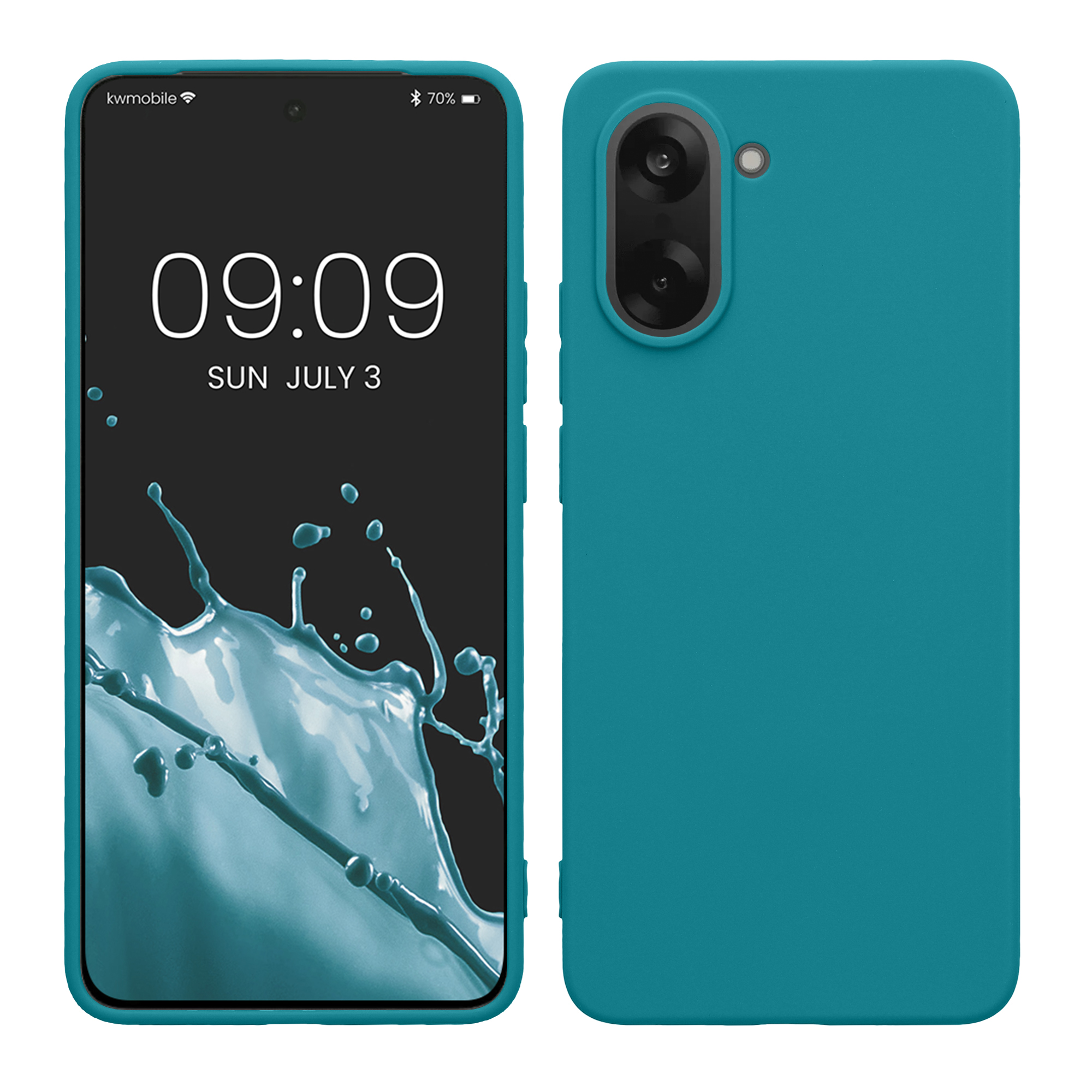 Kryt kwmobile pro OnePlus Nord CE5, matná petrolejová