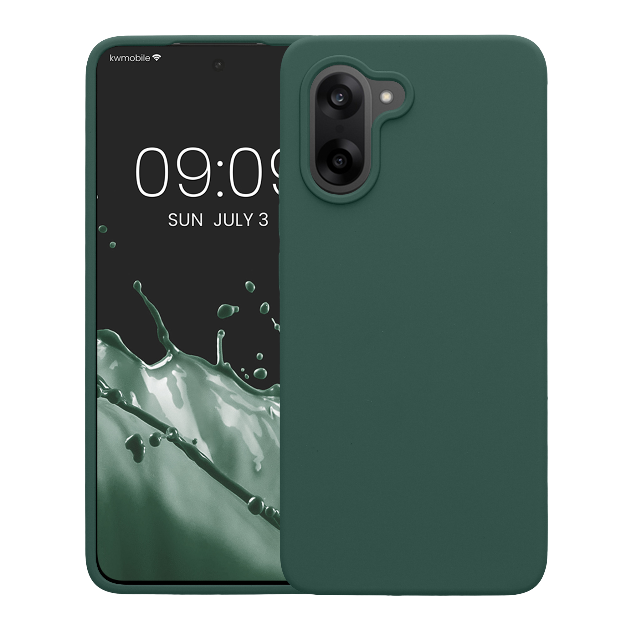 Kryt kwmobile pro OnePlus Nord CE5, lesní zelená