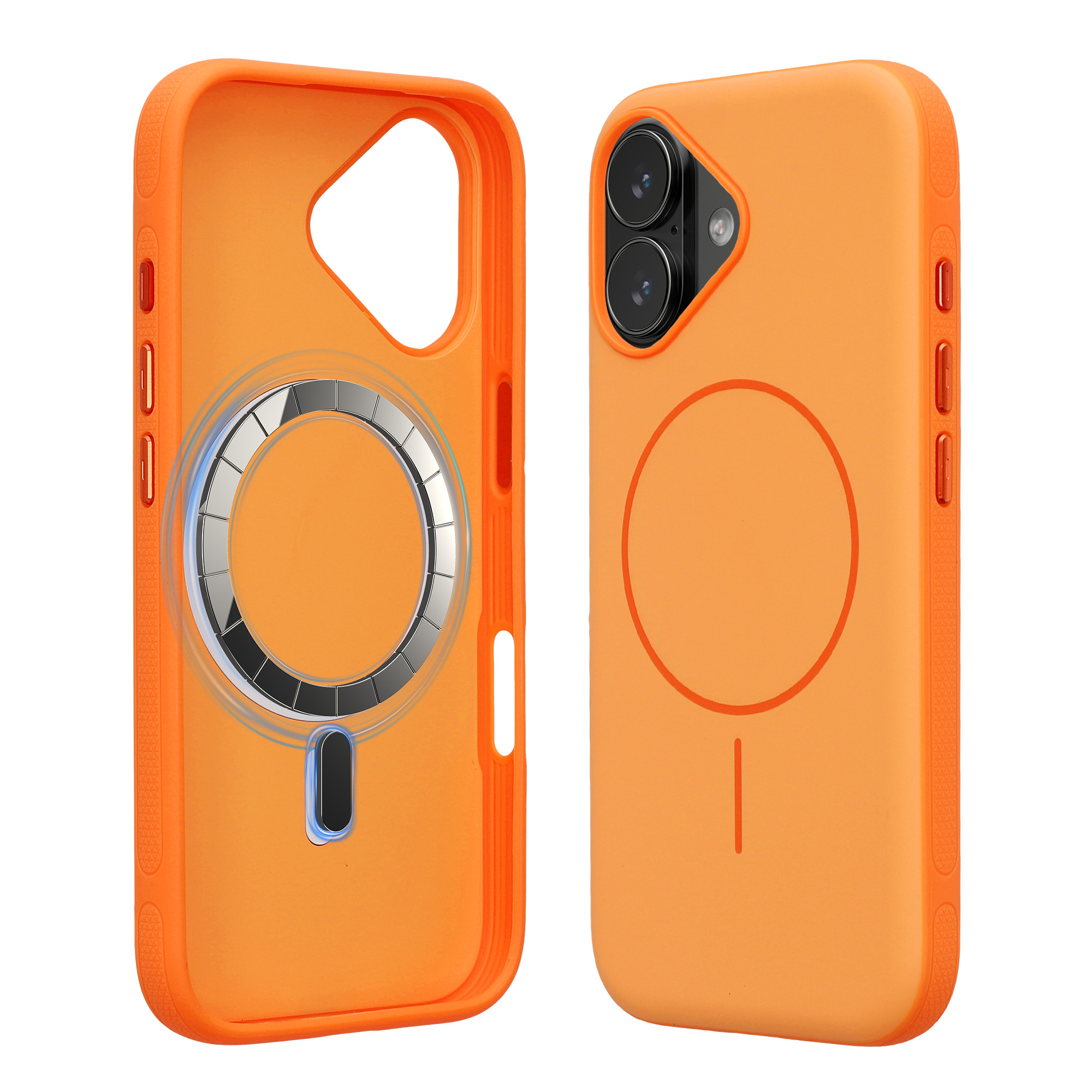Nárazuvzdorné pouzdro pro Apple iPhone 17 kwmobile TPU - oranžová