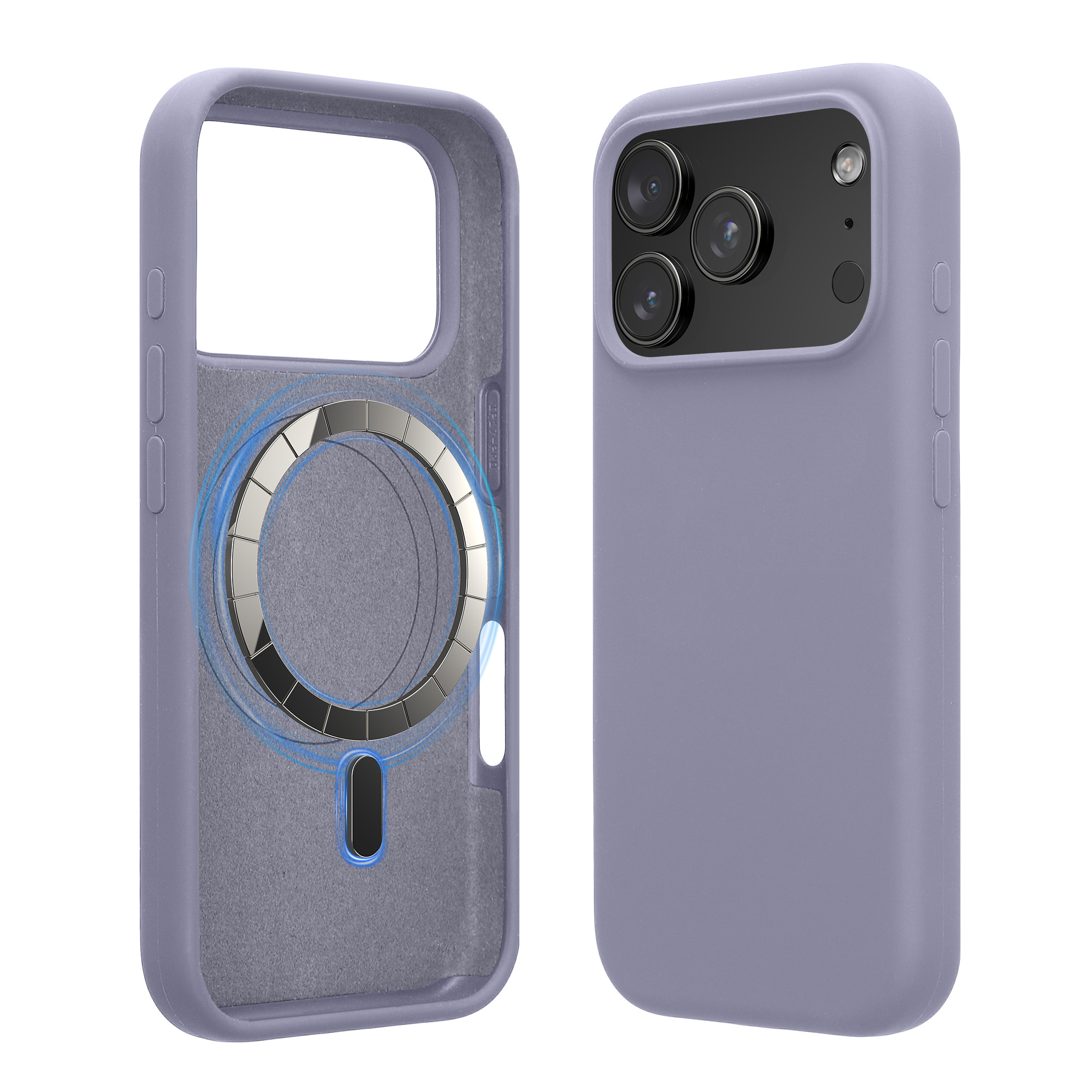TPU silikonové pouzdro pro Apple iPhone 18 Pro / iPhone 17 Pro kwmobile MagSafe - levandulová