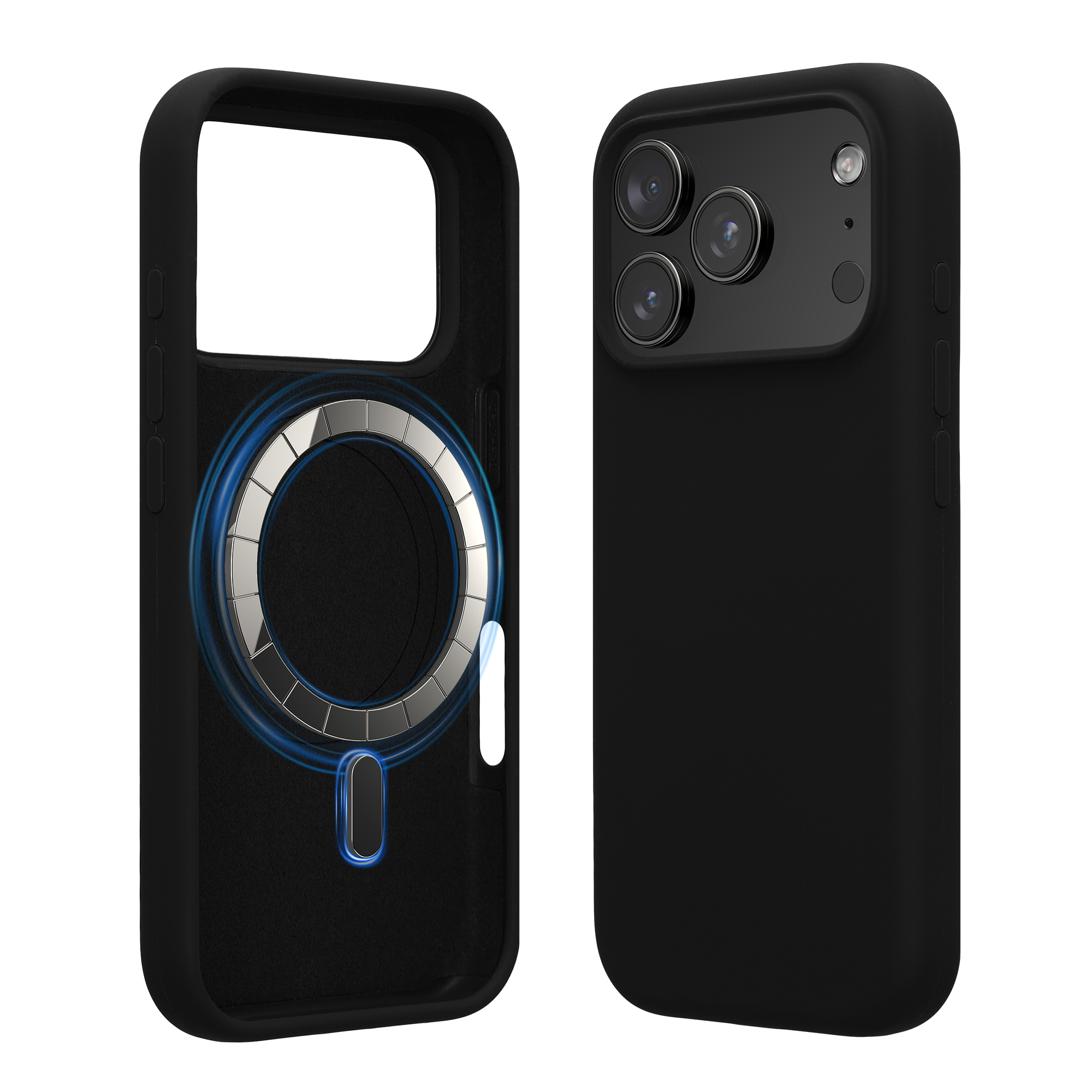 TPU silikonové pouzdro pro Apple iPhone 18 Pro Max / iPhone 17 Pro Max kwmobile MagSafe - černá