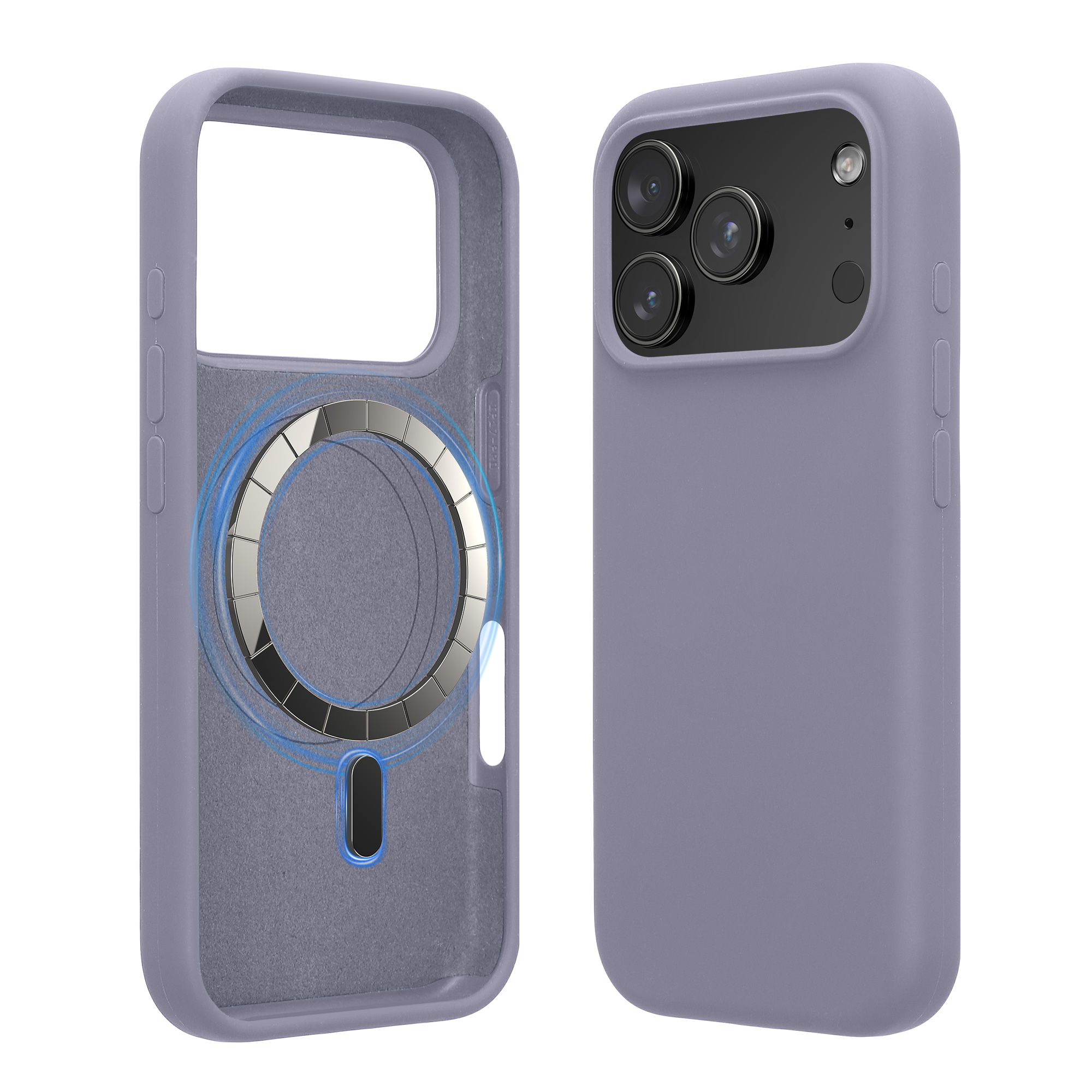TPU silikonové pouzdro pro Apple iPhone 18 Pro Max / iPhone 17 Pro Max kwmobile MagSafe - levandulová
