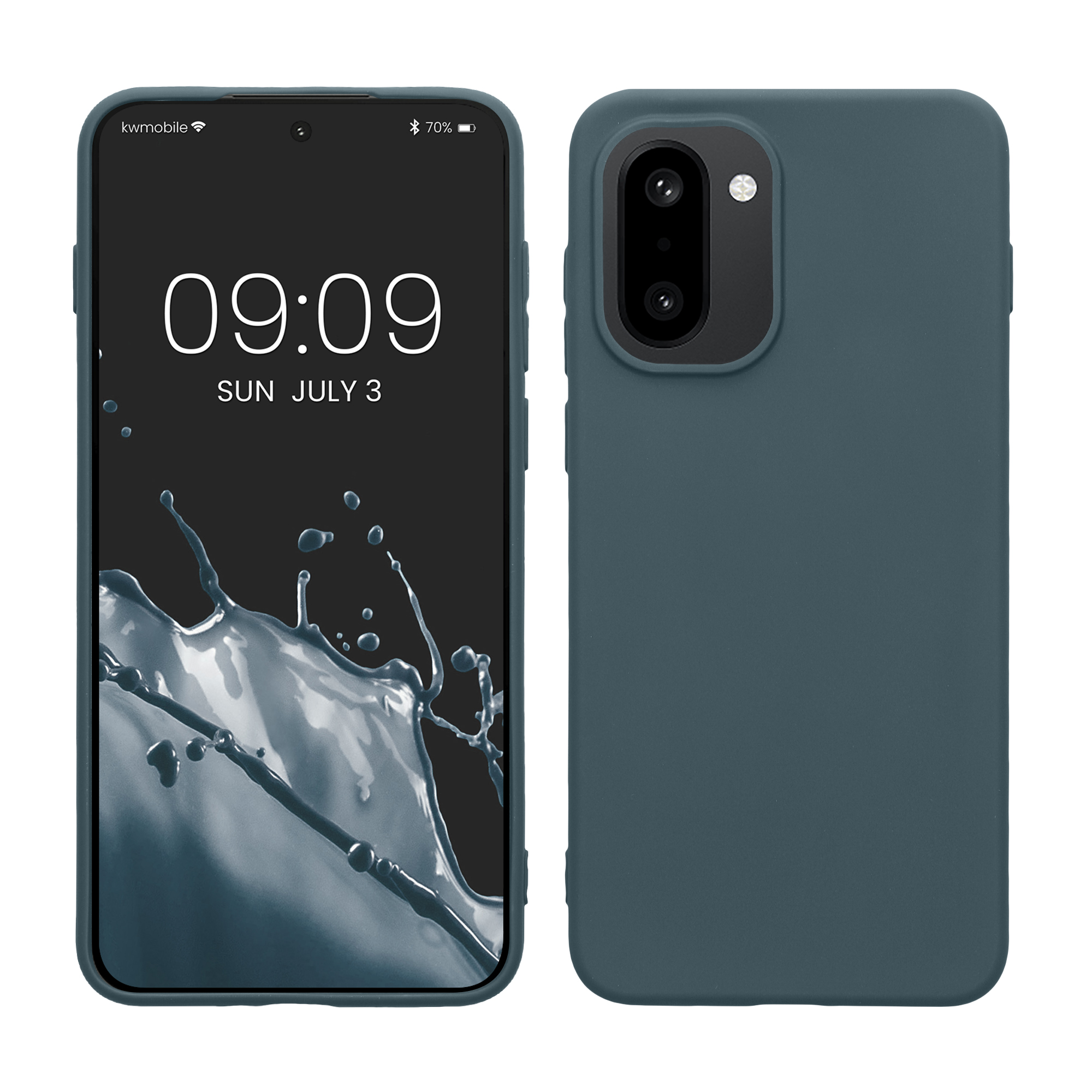 Pouzdro pro OnePlus 15R kwmobile TPU - tmavá antracitová