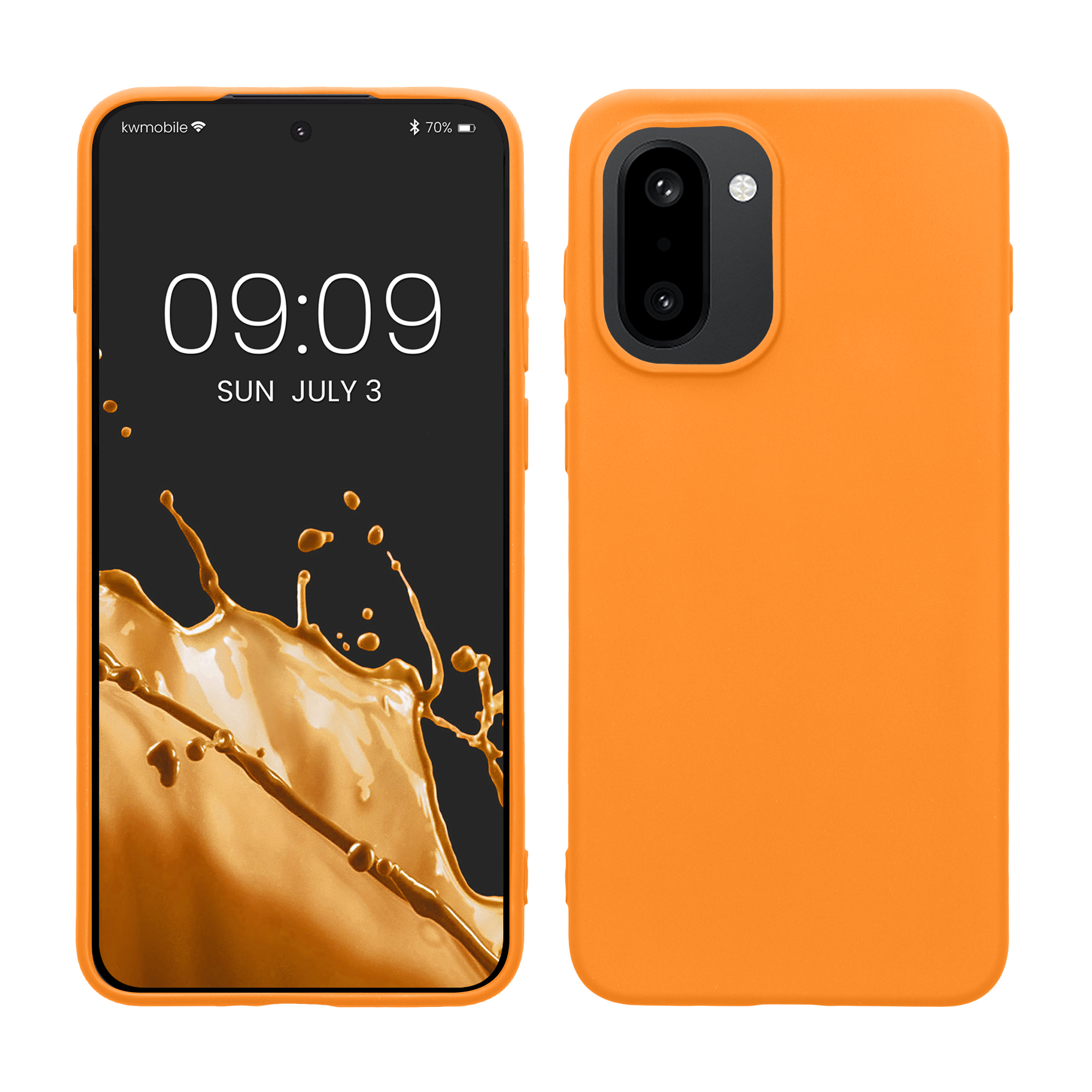 Pouzdro pro OnePlus 15R kwmobile TPU - ovocná oranžová