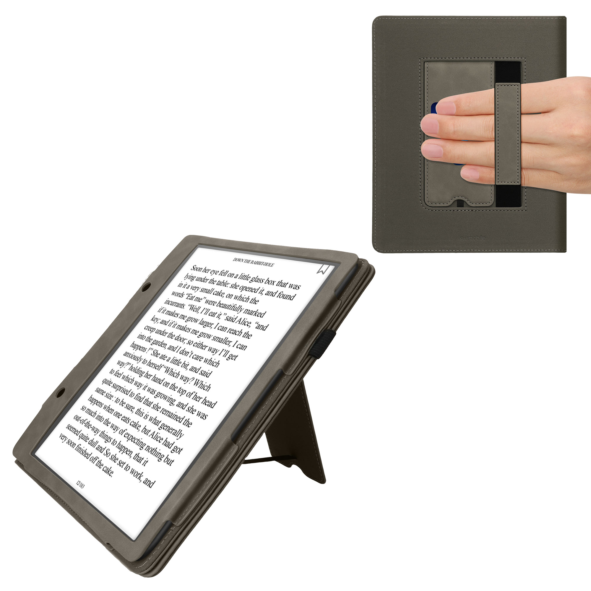 Pouzdro na čtečku kwmobile Kindle Scribe 2022/2024 - šedá