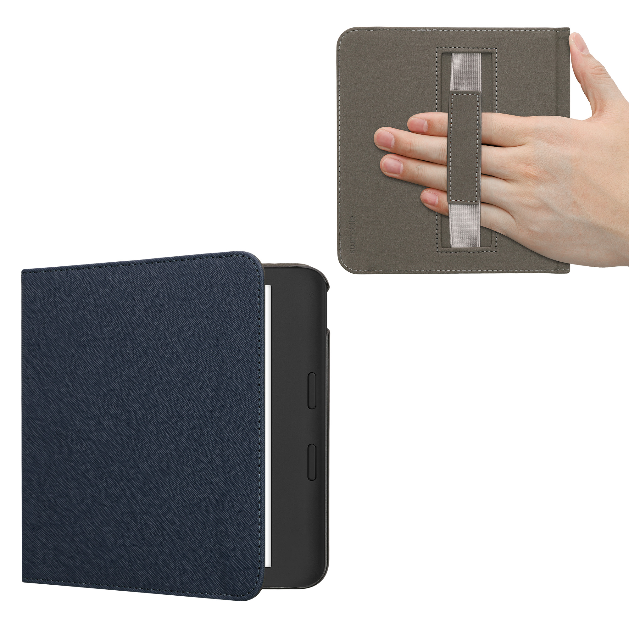kwmobile pouzdro na čtečku Kobo Libra Colour Case, tmavě modrá