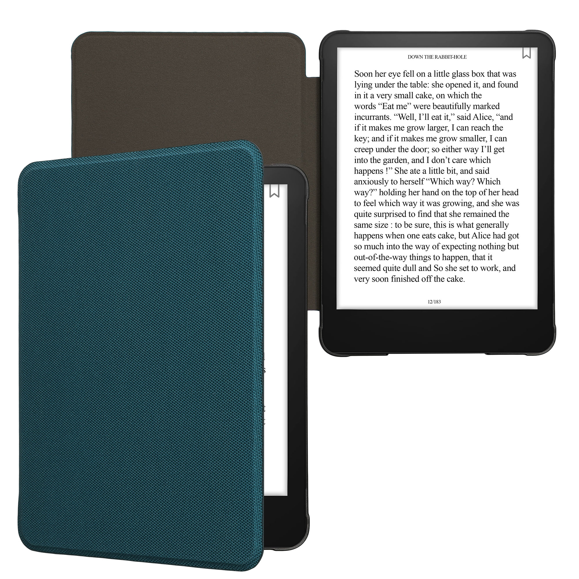 Pouzdro na čtečku kwmobile Kindle Paperwhite 2024 / Colorsoft - petrolejová