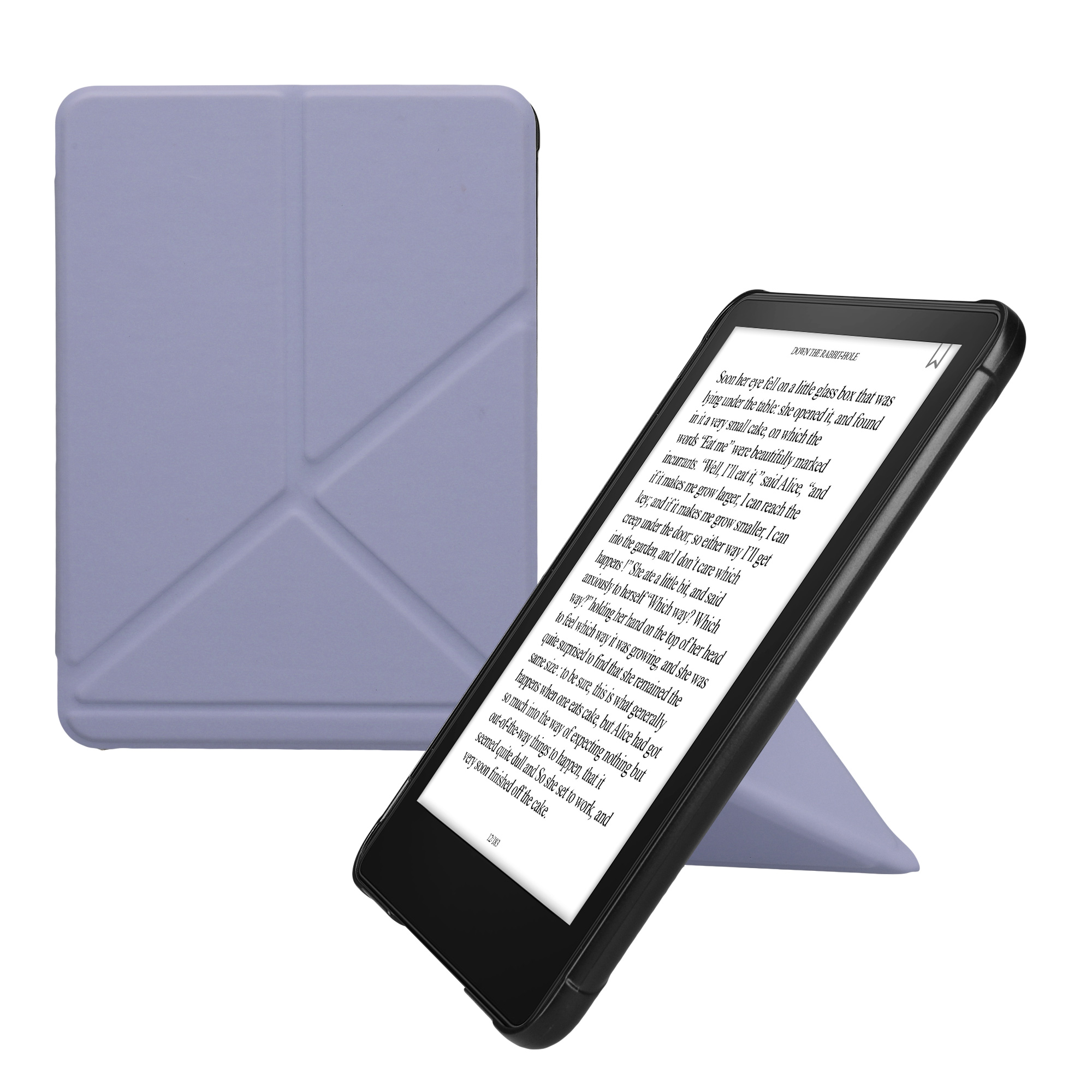 Pouzdro na čtečku kwmobile Kindle Paperwhite 2024 / Colorsoft - levandulová