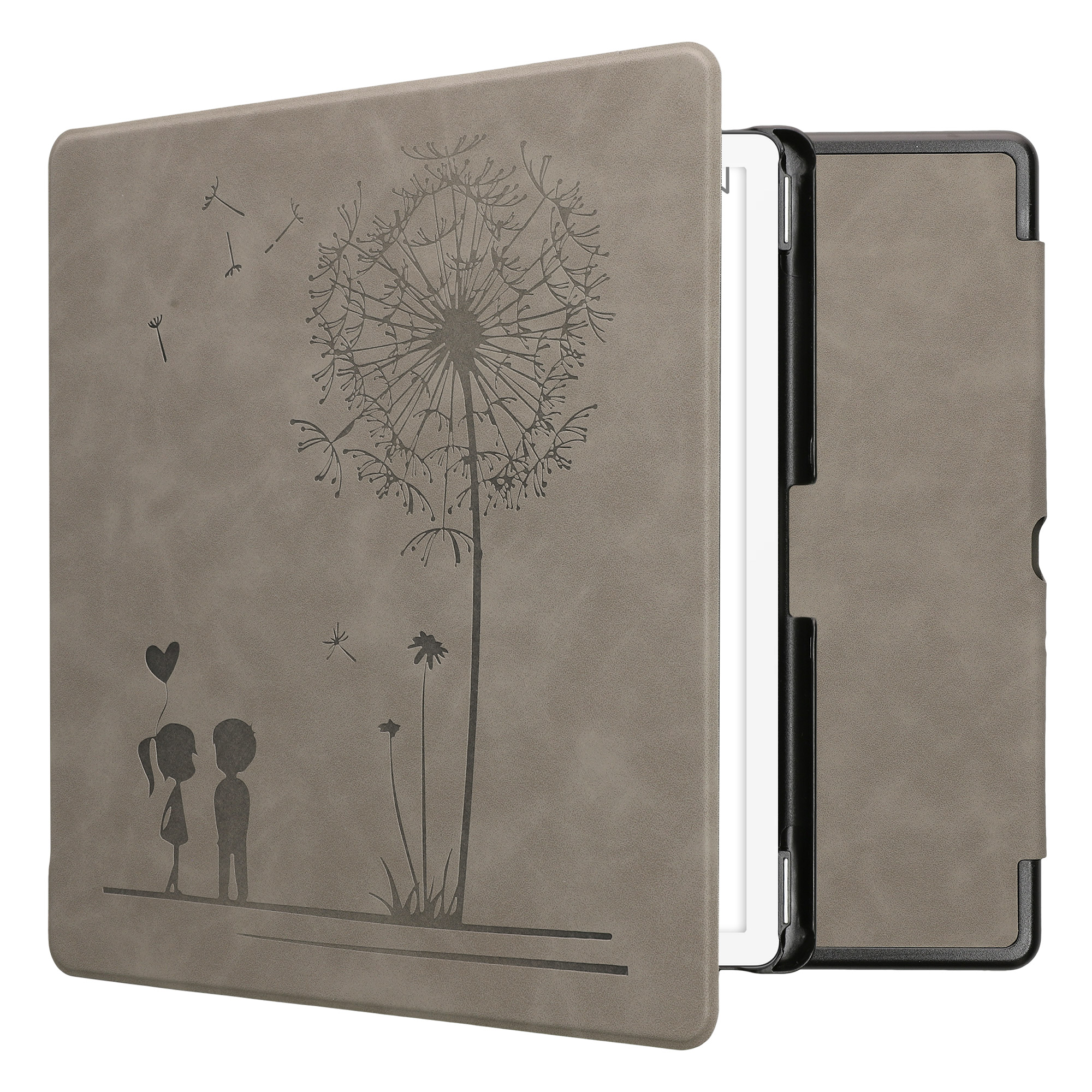 Pouzdro na čtečku kwmobile Kindle Scribe 2024 - Dandelion Love - šedá